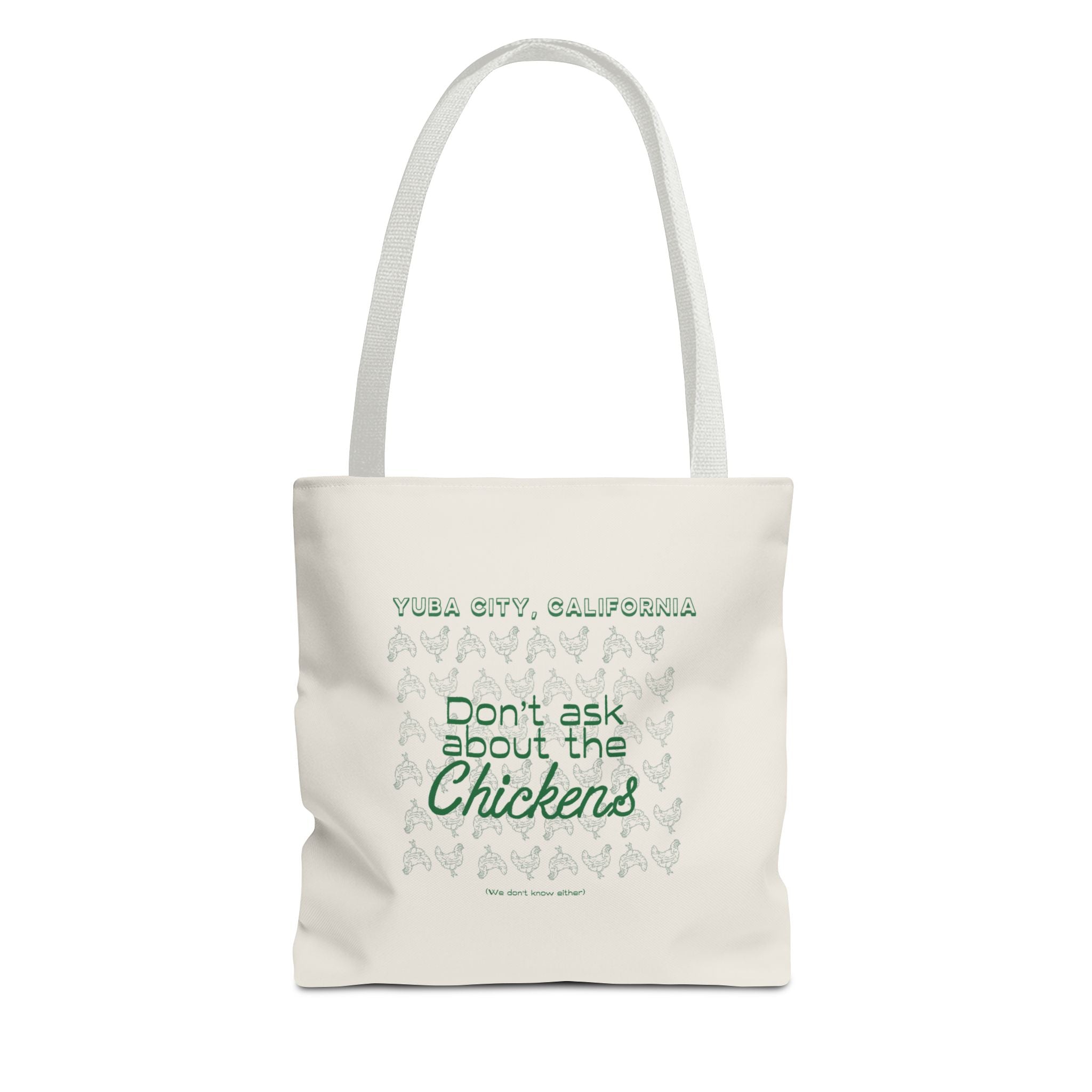 Chicken Gang Tote Bag — 'Don't Ask About the Chickens' Farmhouse Market Tote