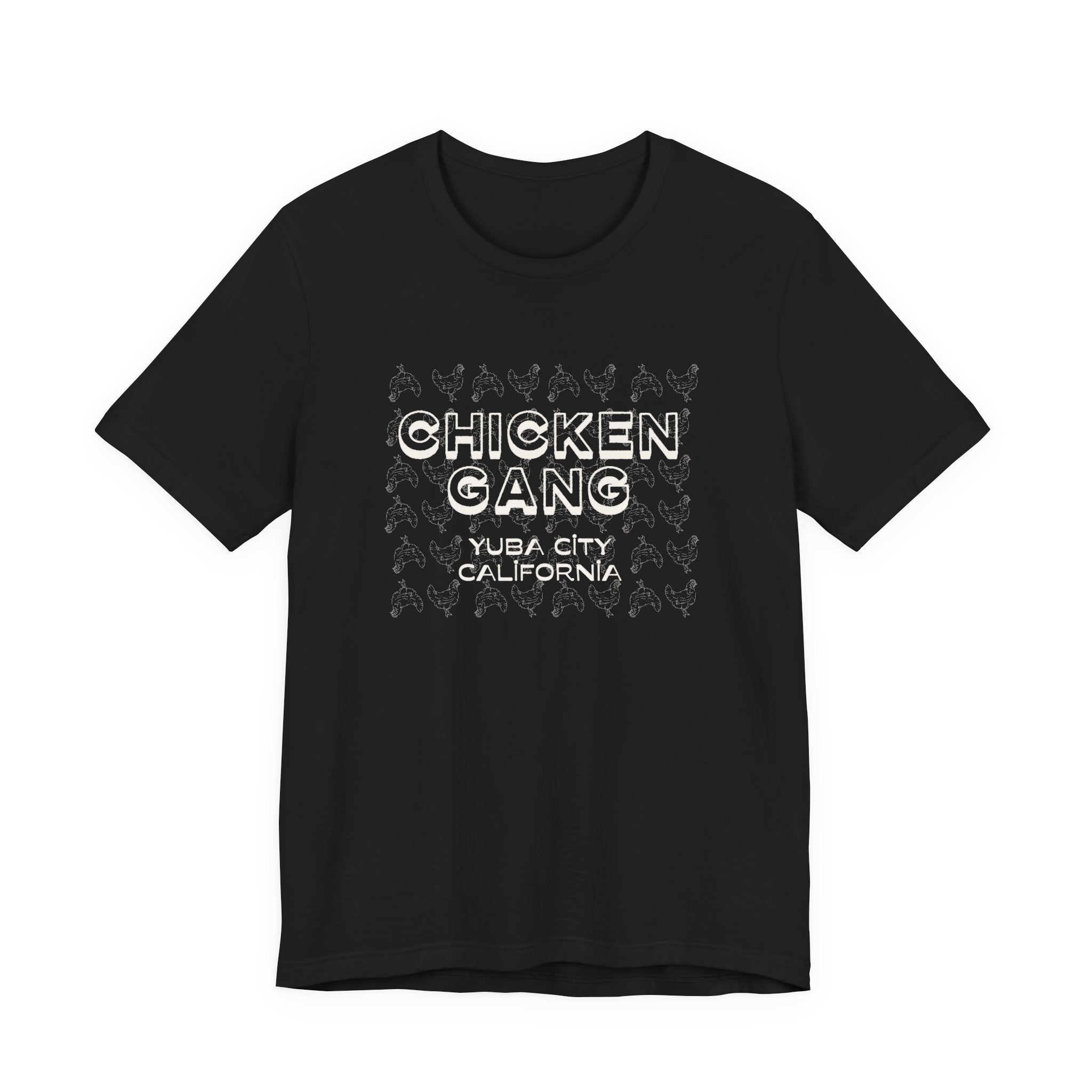 Copy of Yuba City Chicken Gang T-Shirt — Hand Drawn Hen Farm Tee for Yuba City