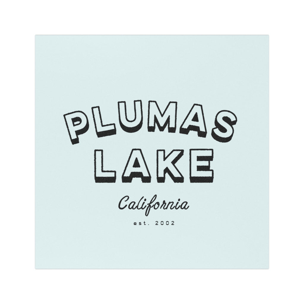 Plumas Lake California Mountain Vintage Car Magnet