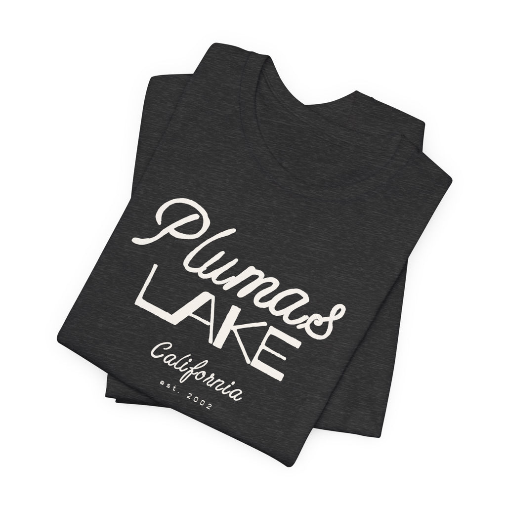 Plumas Lake Vintage Font T‑Shirt