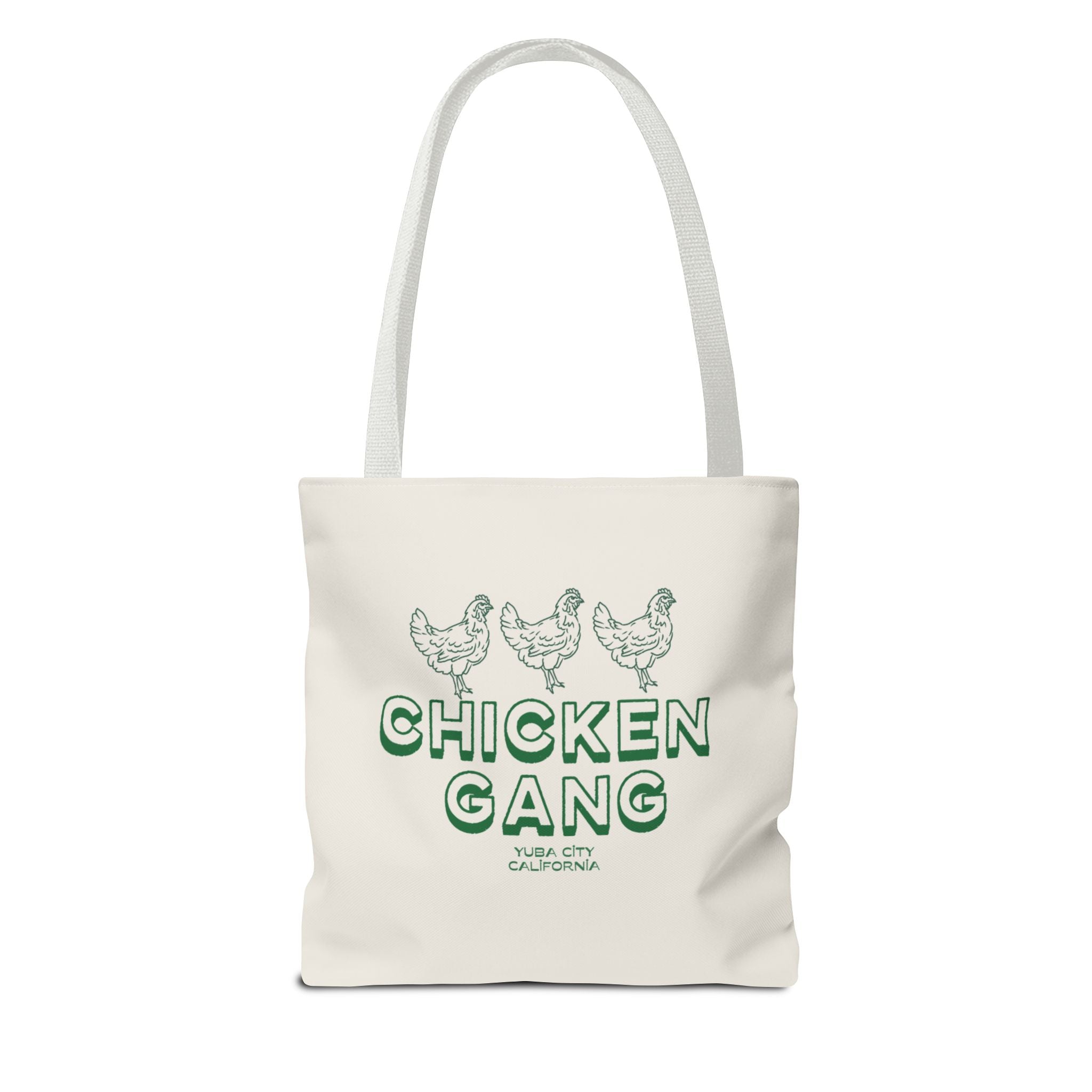 Chicken Gang Tote Bag — 'Don't Ask About the Chickens' Farmhouse Market Tote