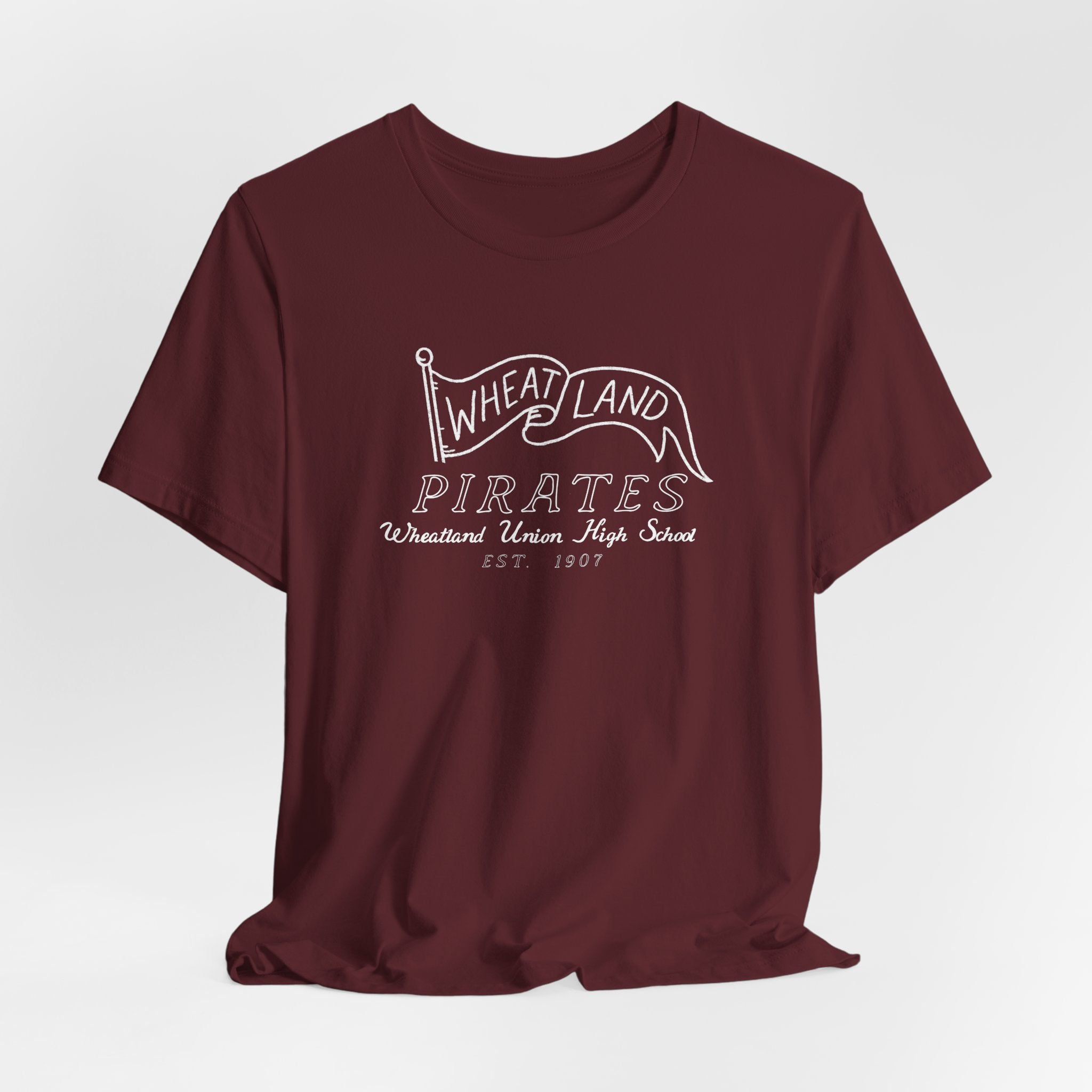 Wheatland Pirates Vintage High School T-Shirt