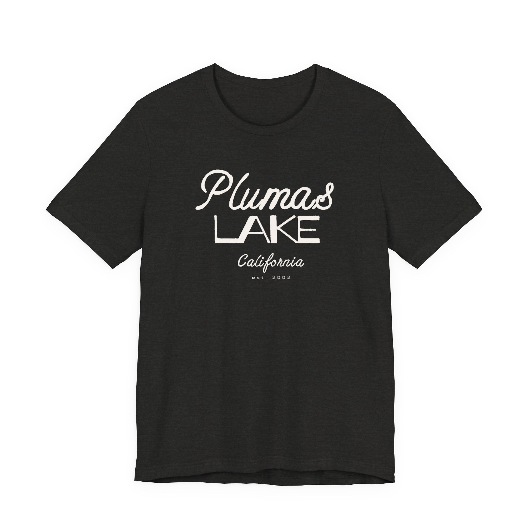 Plumas Lake Vintage Font T‑Shirt