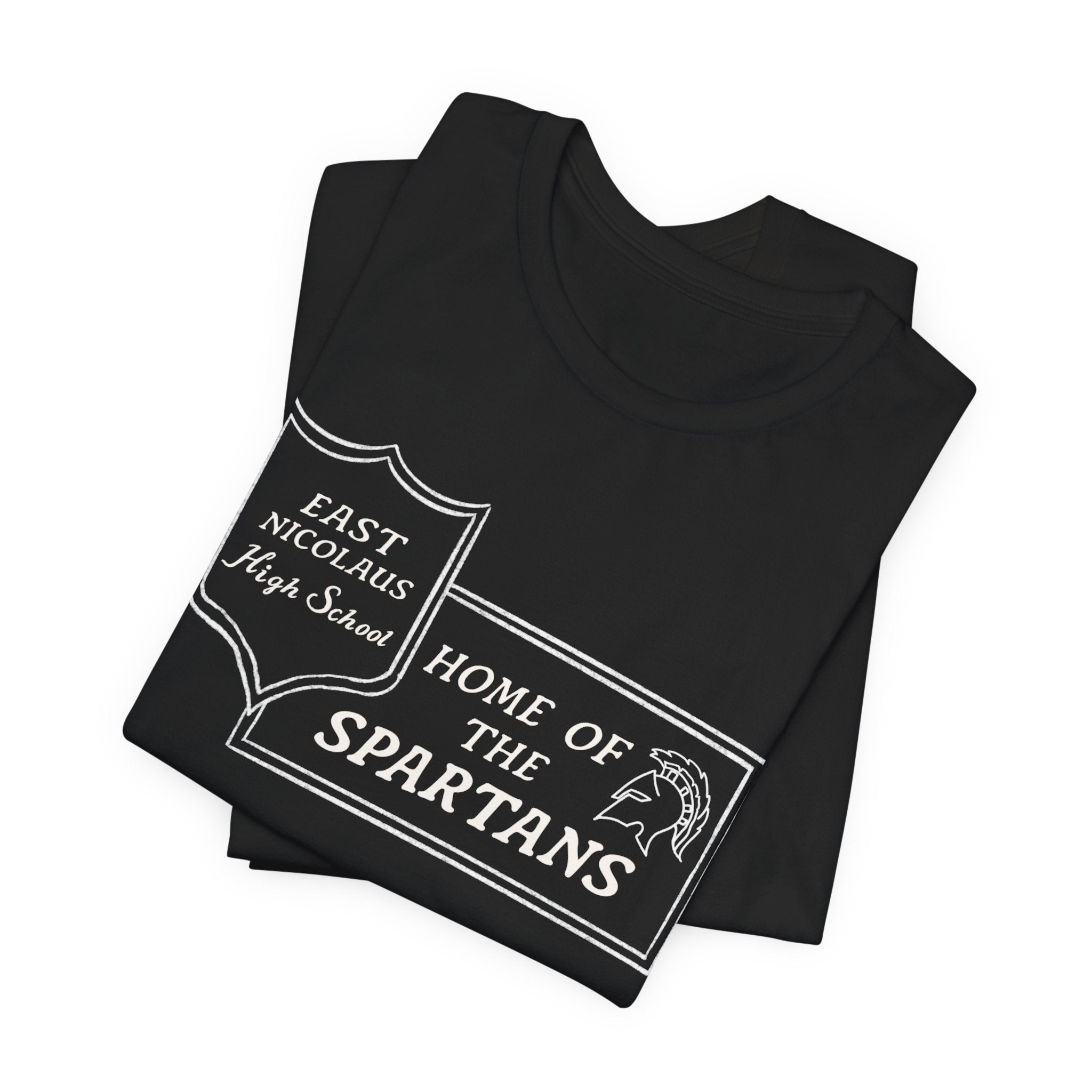 East Nicolaus High School Marquee Spartans Football Shirt