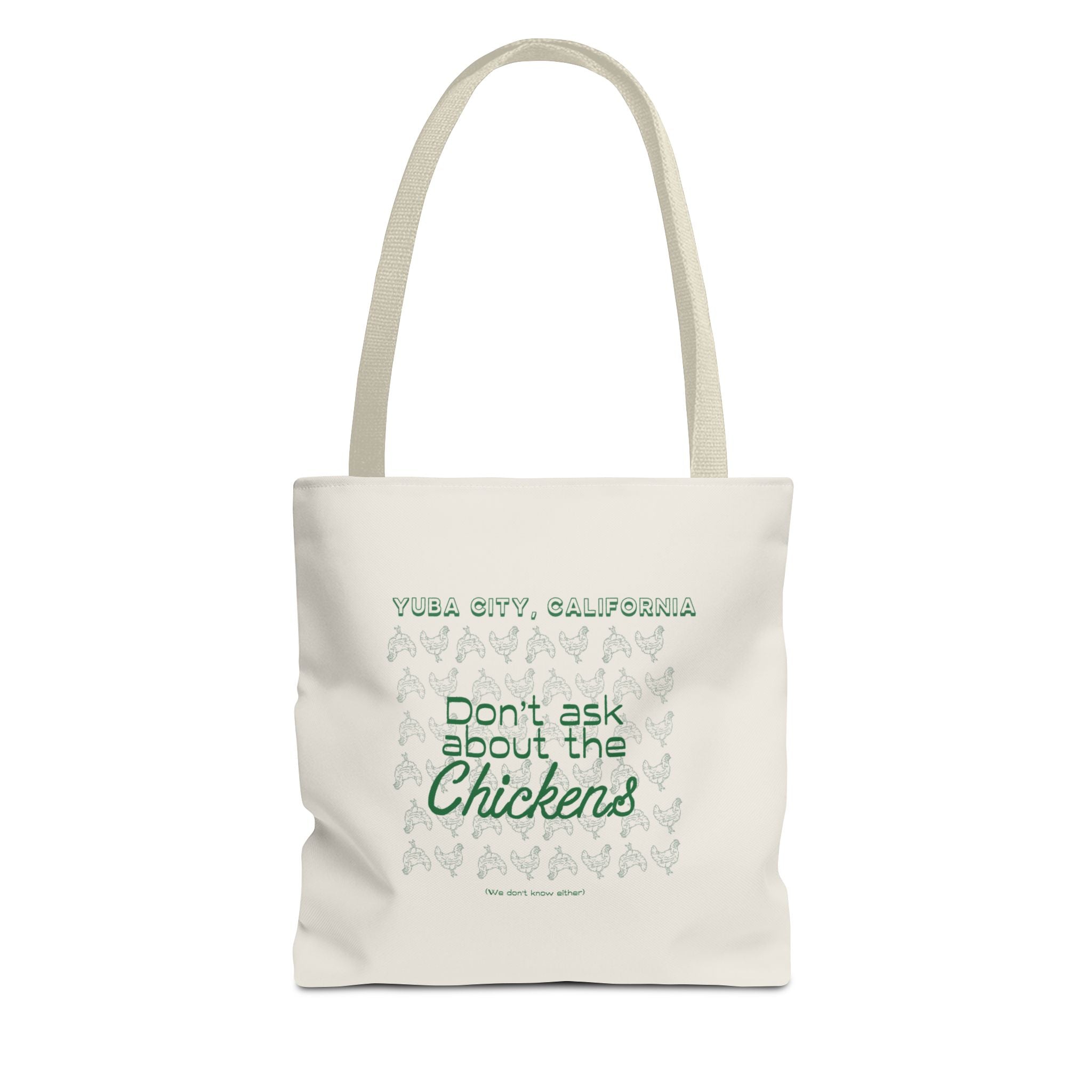 Chicken Gang Tote Bag — 'Don't Ask About the Chickens' Farmhouse Market Tote