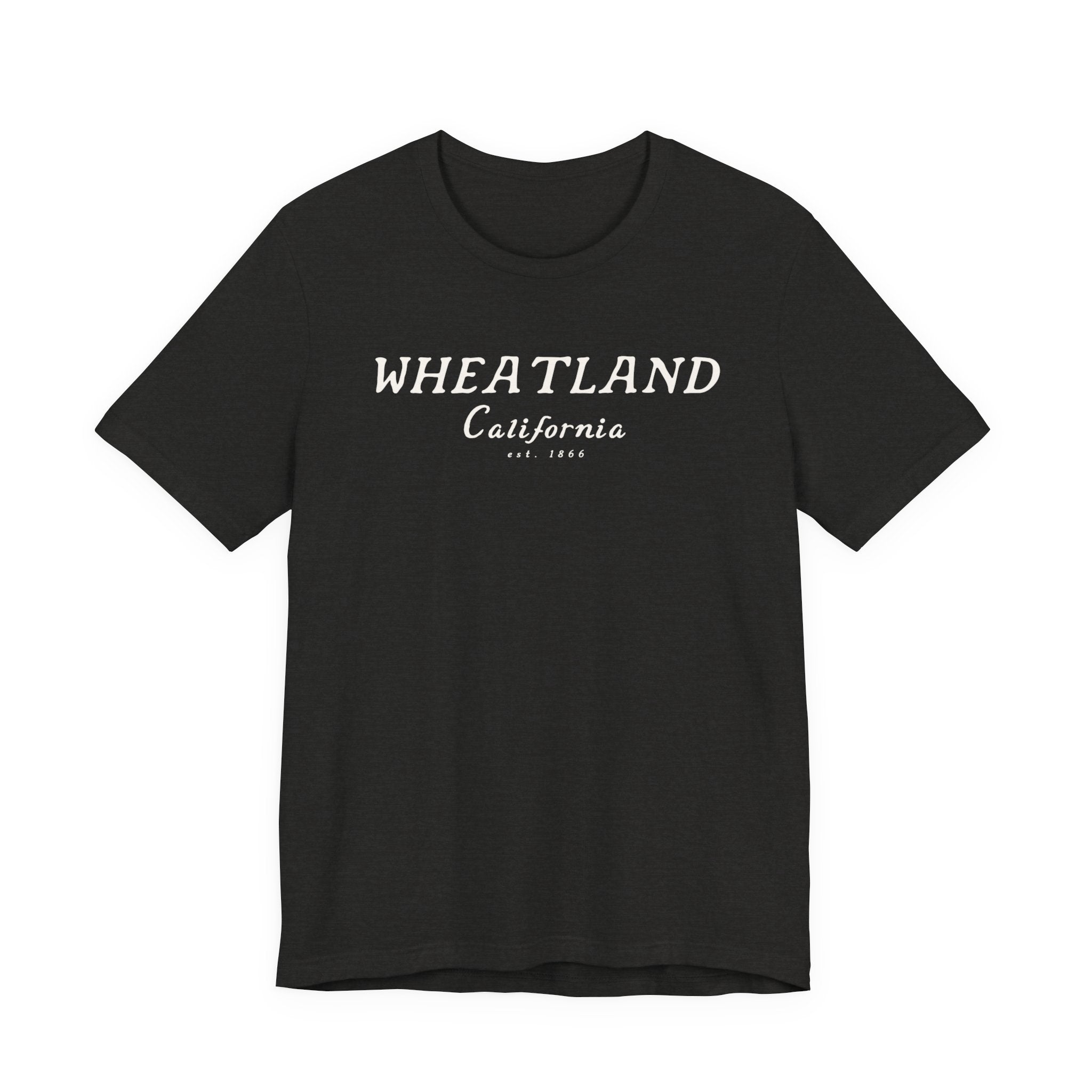 Wheatland California Tee — Vintage Small Town Graphic T-Shirt
