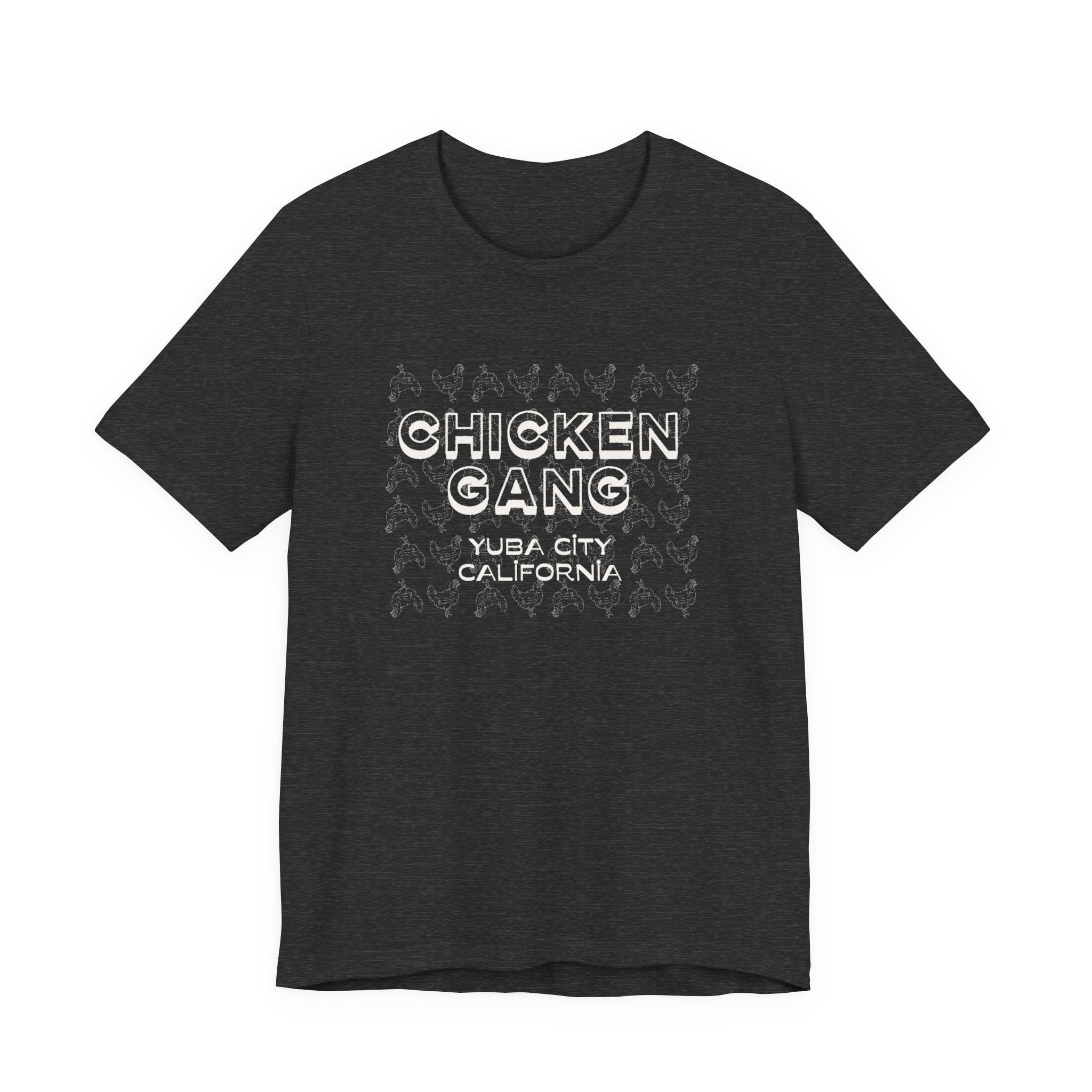Copy of Yuba City Chicken Gang T-Shirt — Hand Drawn Hen Farm Tee for Yuba City