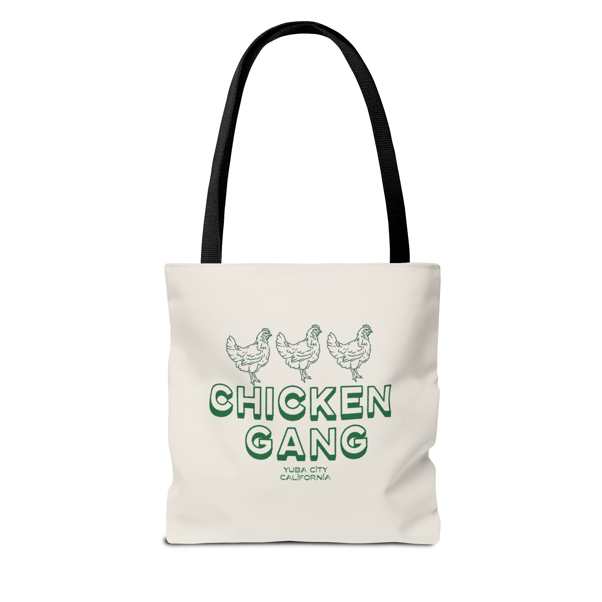 Chicken Gang Tote Bag — 'Don't Ask About the Chickens' Farmhouse Market Tote