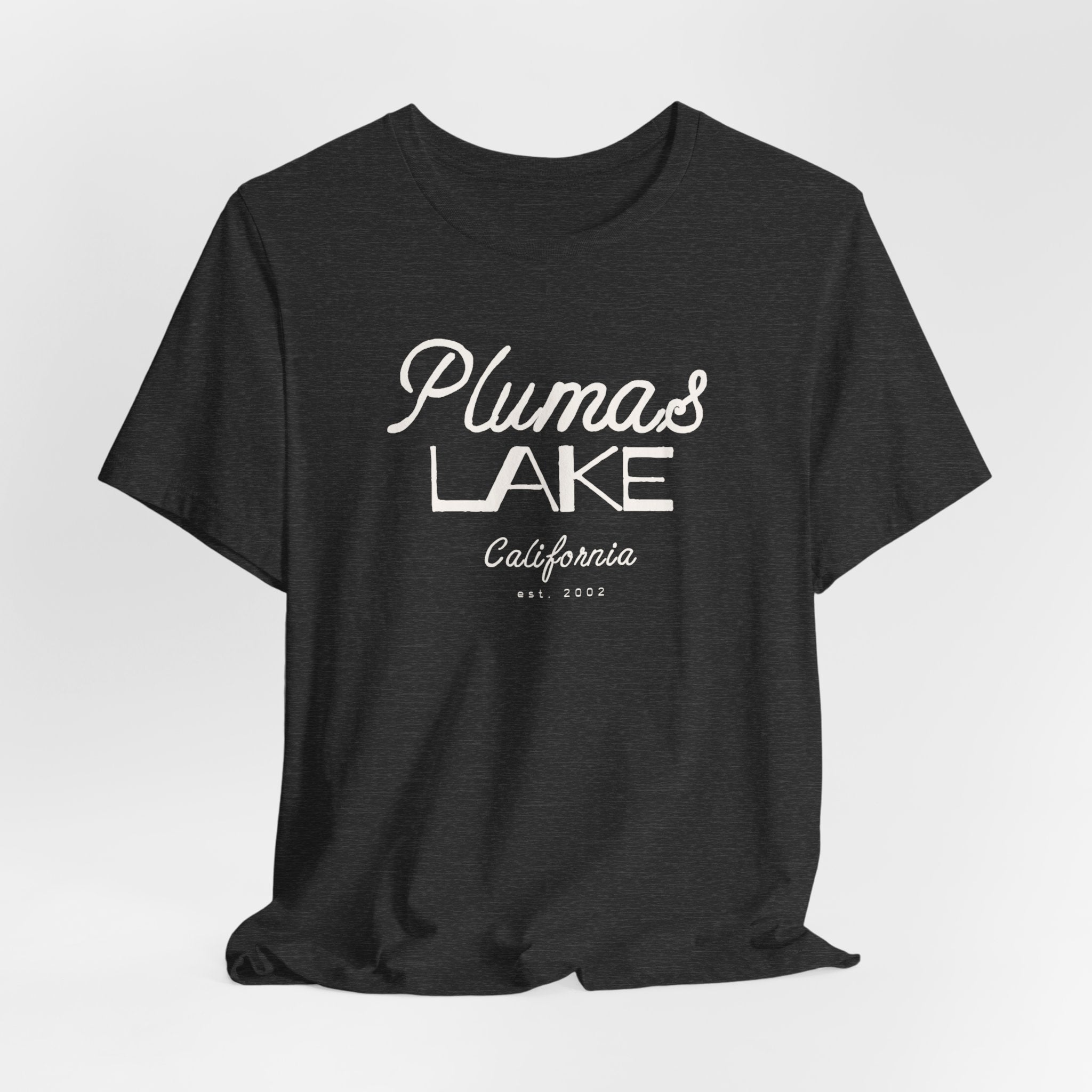 Plumas Lake Vintage Font T‑Shirt