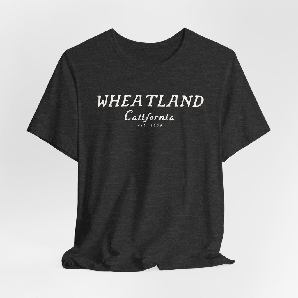 Wheatland California Tee — Vintage Small Town Graphic T-Shirt