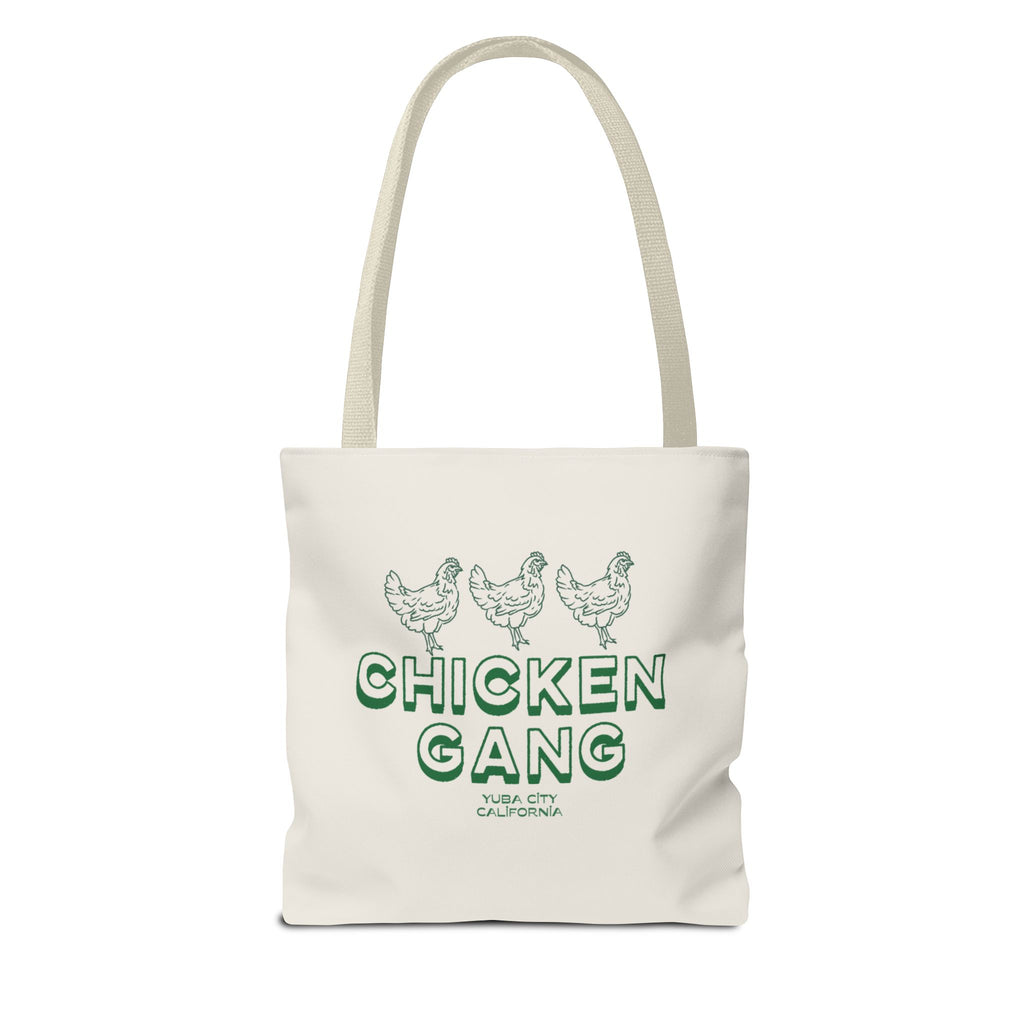 Chicken Gang Tote Bag — 'Don't Ask About the Chickens' Farmhouse Market Tote