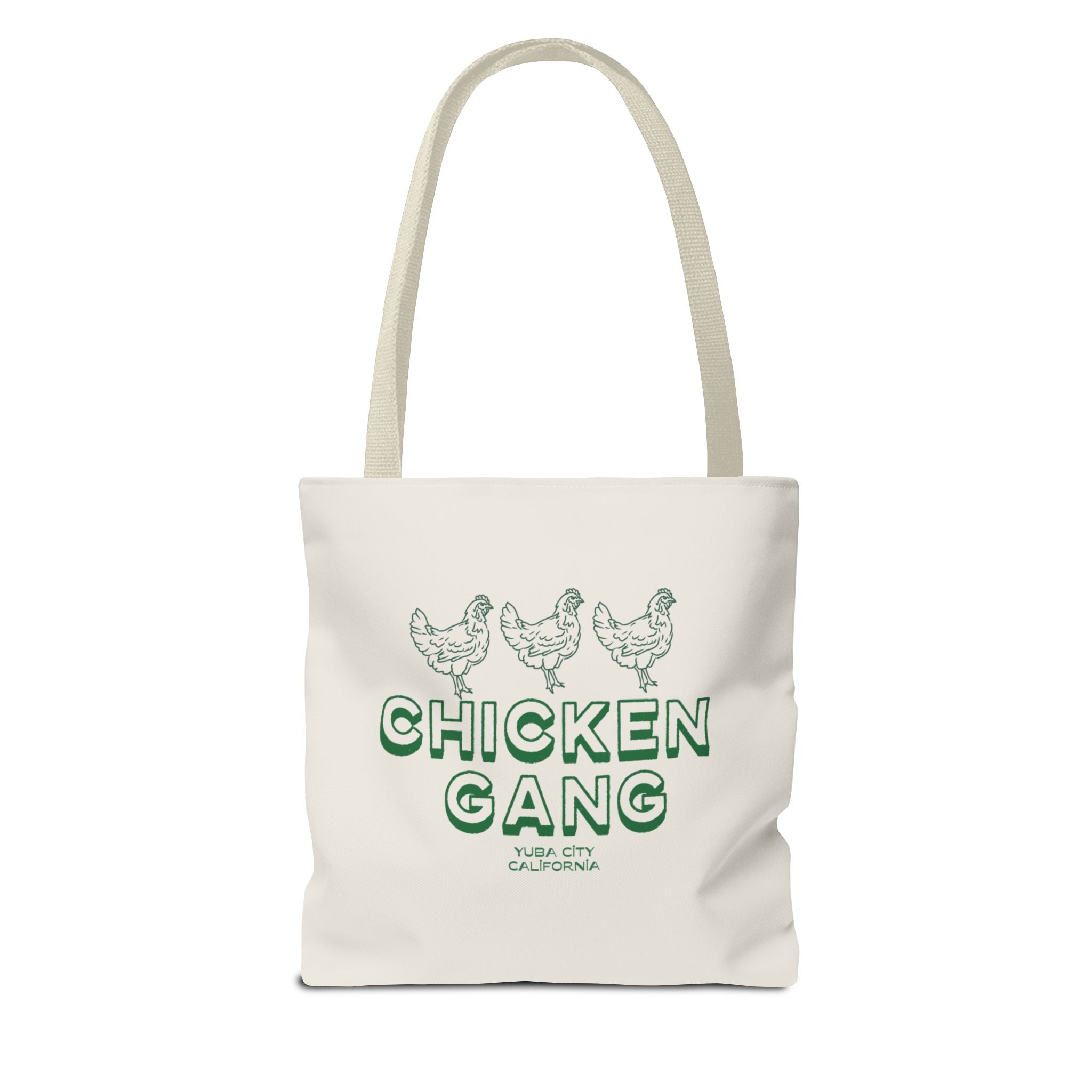 Chicken Gang Tote Bag — 'Don't Ask About the Chickens' Farmhouse Market Tote