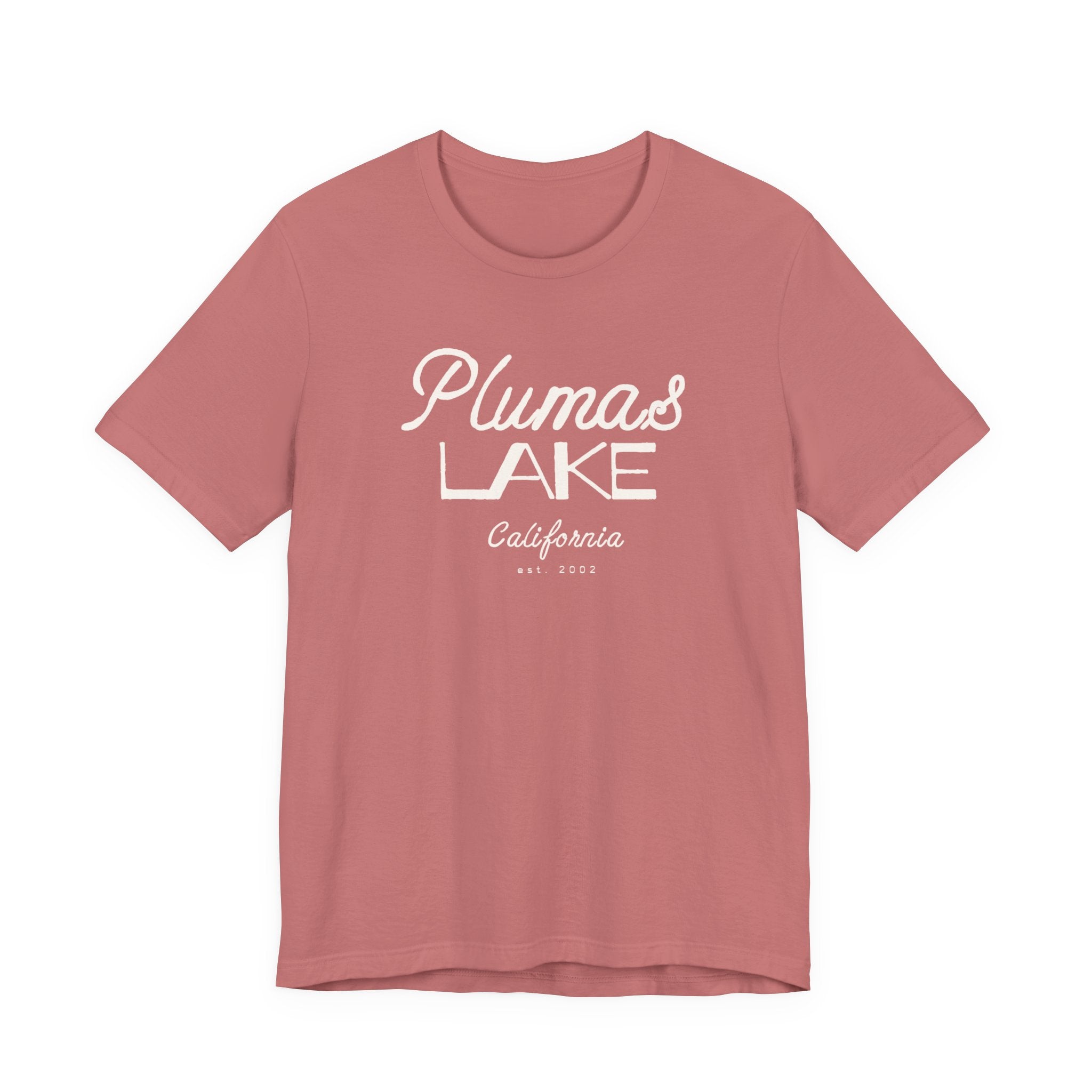Plumas Lake Vintage Font T‑Shirt