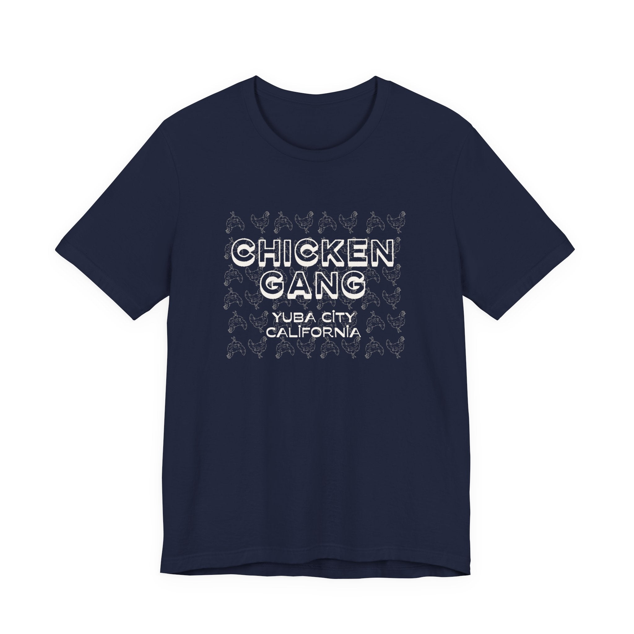 Copy of Yuba City Chicken Gang T-Shirt — Hand Drawn Hen Farm Tee for Yuba City