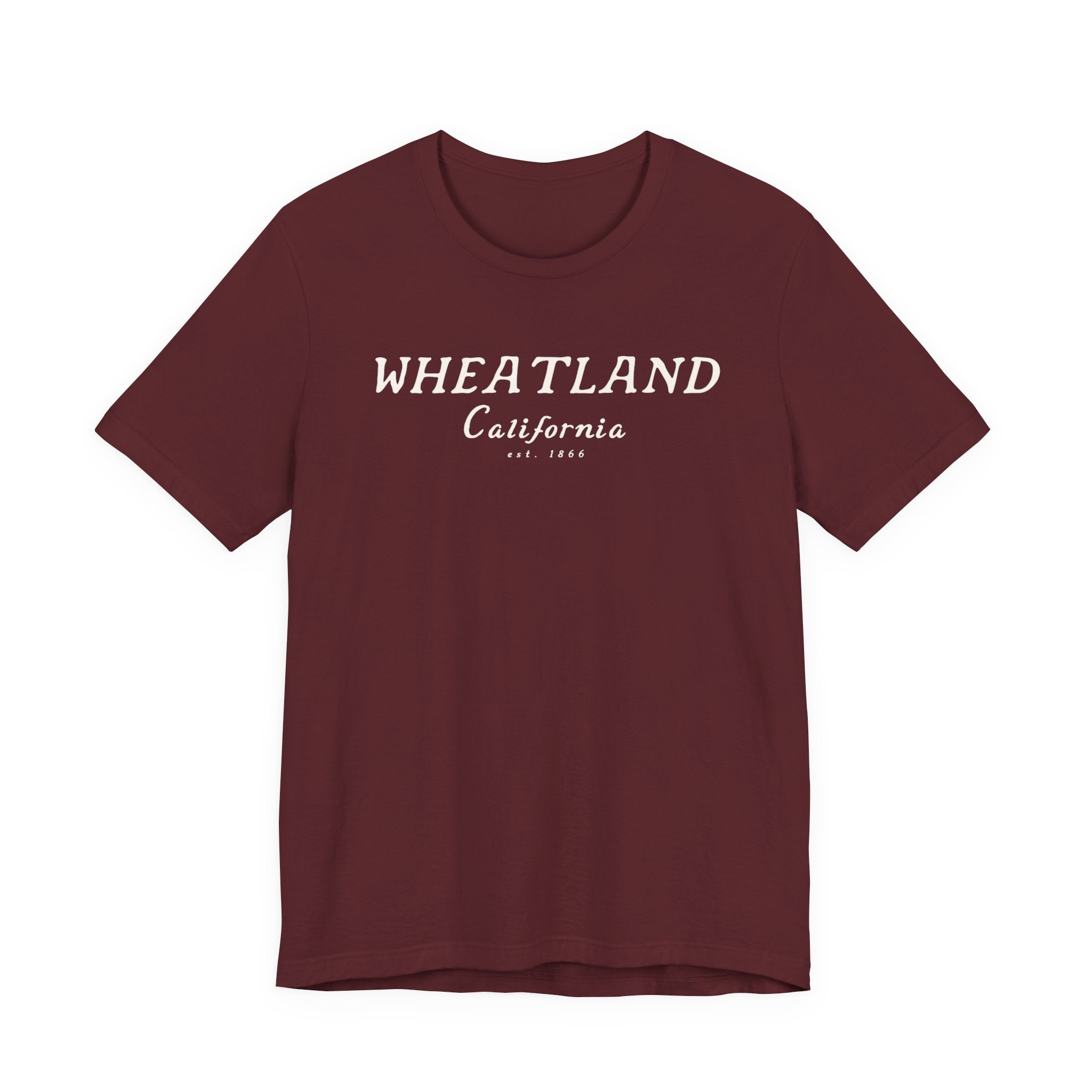 Wheatland California Tee — Vintage Small Town Graphic T-Shirt
