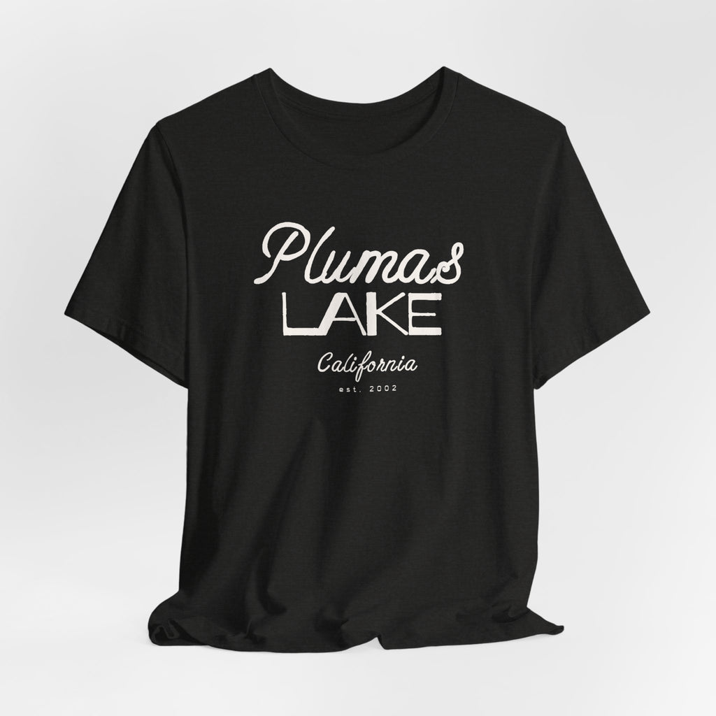 Plumas Lake Vintage Font T‑Shirt