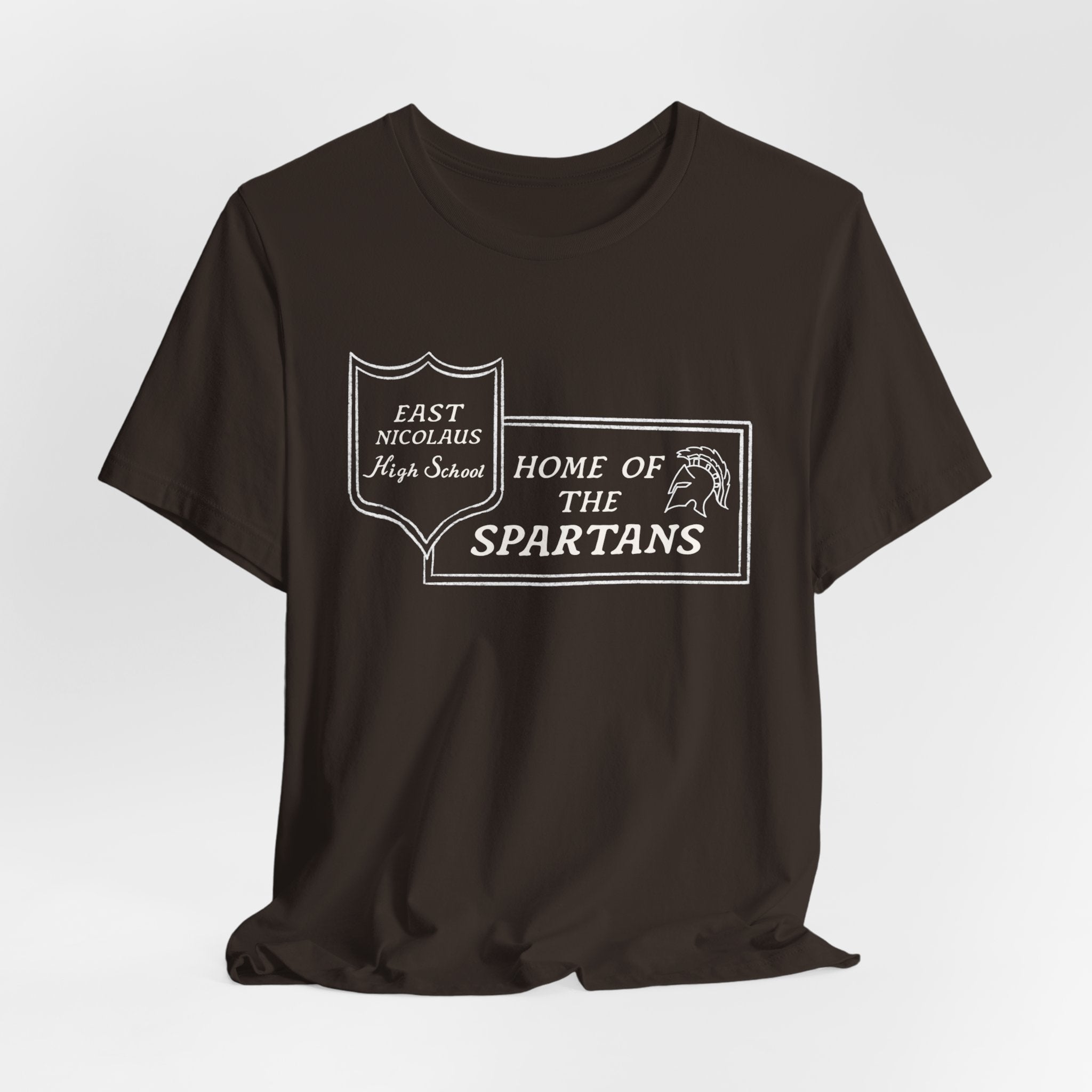 East Nicolaus High School Marquee Spartans Football Shirt