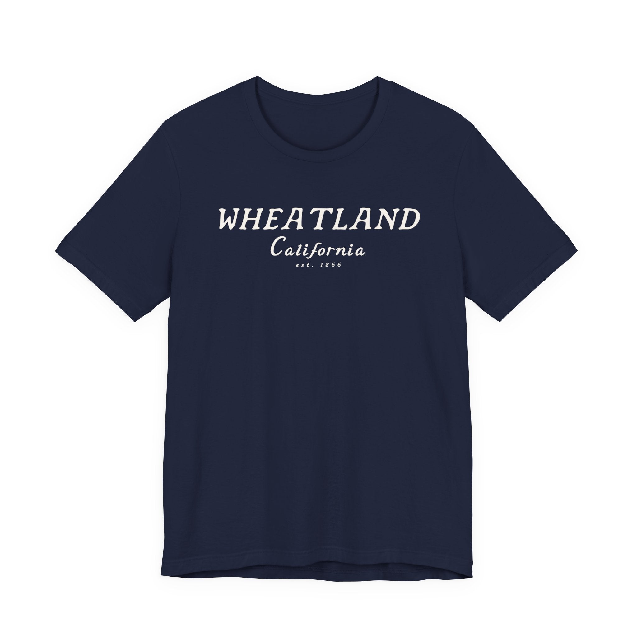 Wheatland California Tee — Vintage Small Town Graphic T-Shirt
