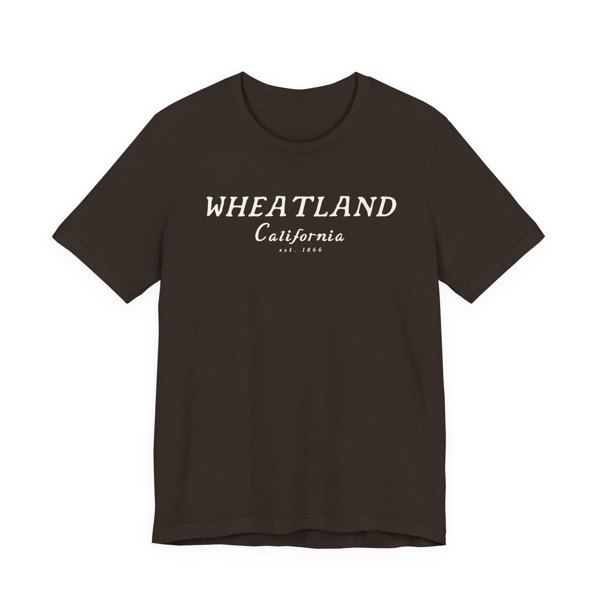 Wheatland California Tee — Vintage Small Town Graphic T-Shirt