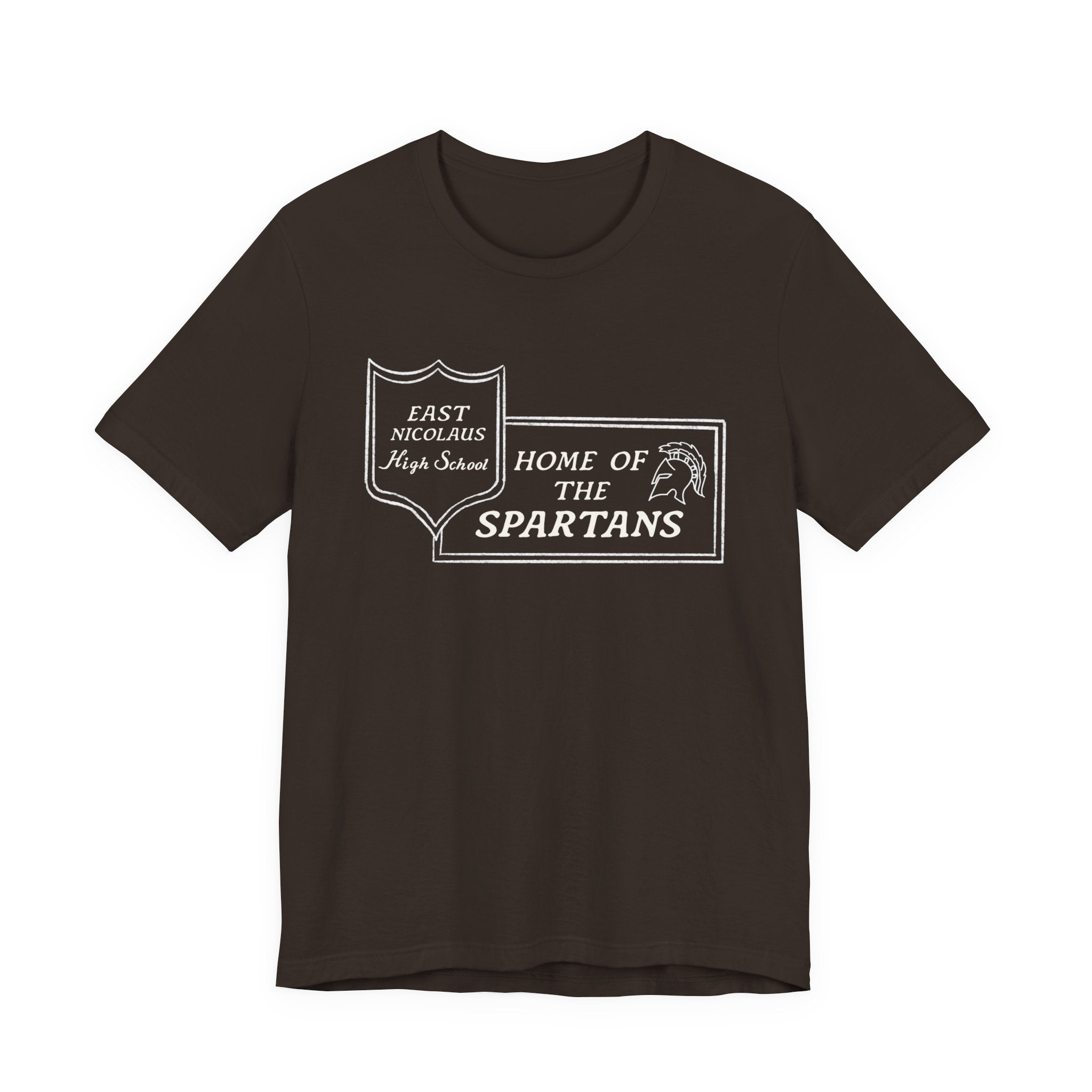 East Nicolaus High School Marquee Spartans Football Shirt