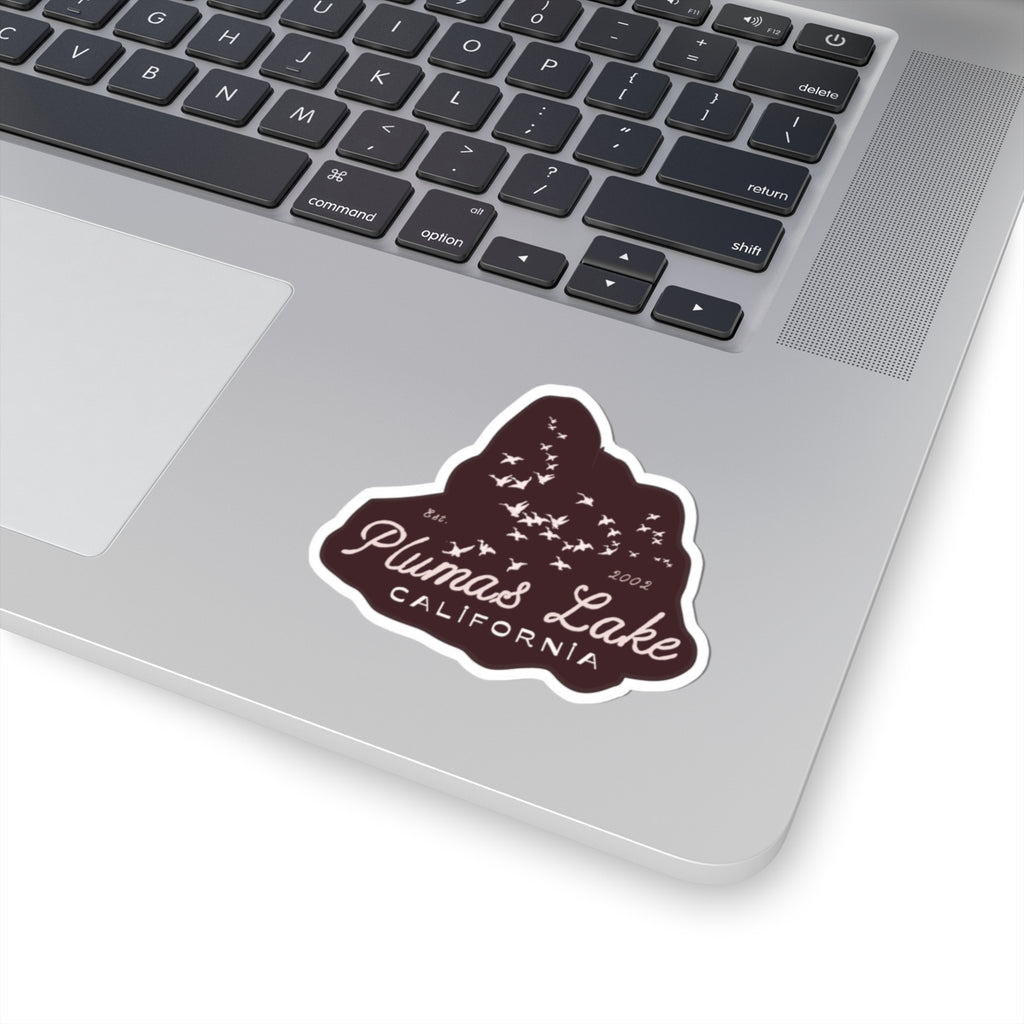 Plumas Lake California Sticker - Vintage Lake Town Decal