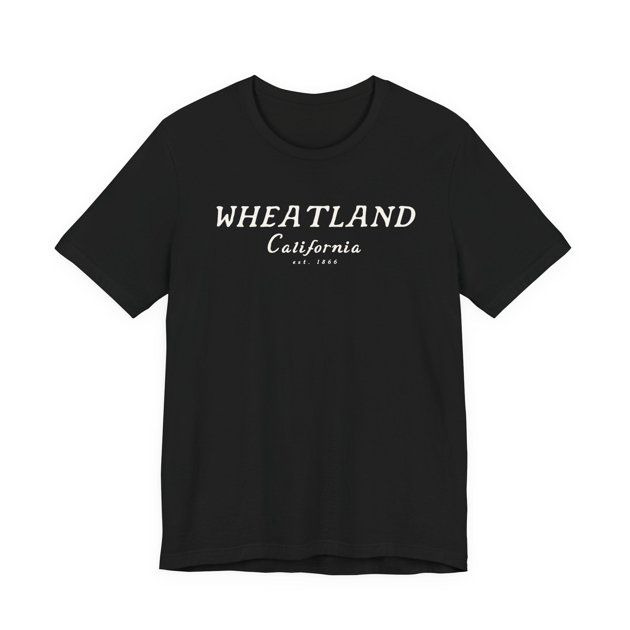 Wheatland California Tee — Vintage Small Town Graphic T-Shirt