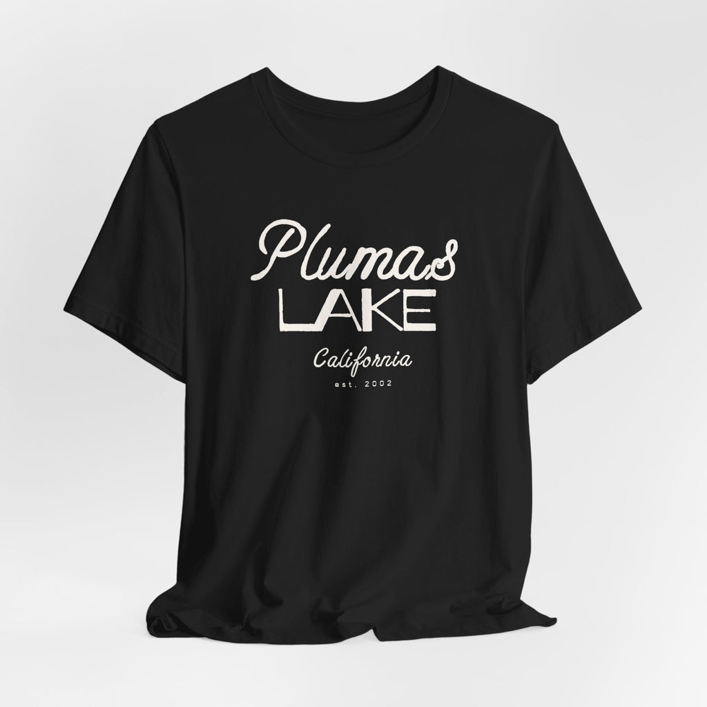 Plumas Lake Vintage Font T‑Shirt