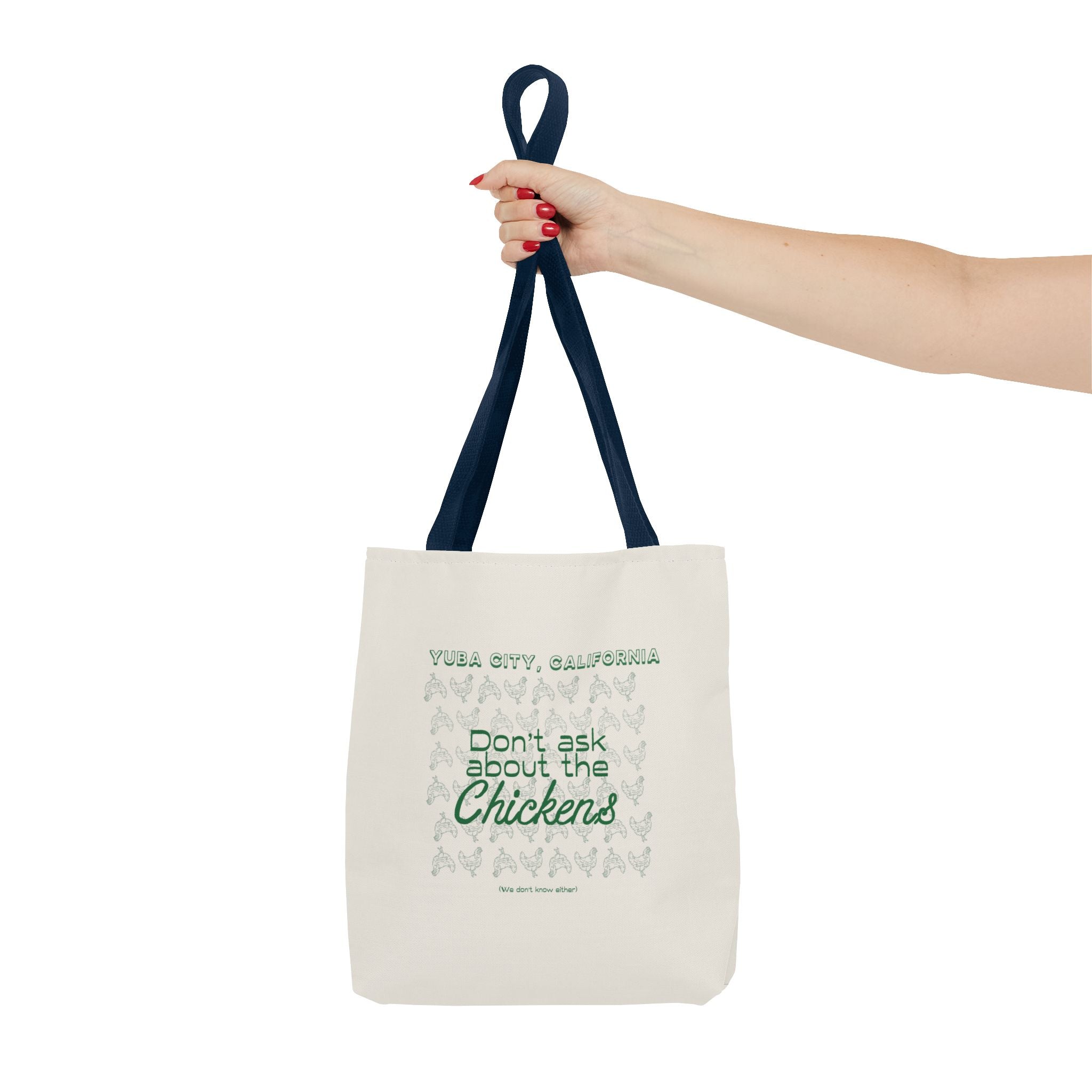 Chicken Gang Tote Bag — 'Don't Ask About the Chickens' Farmhouse Market Tote