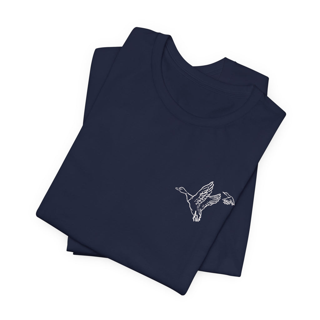Birds in Flight Hand Drawn T‑Shirt