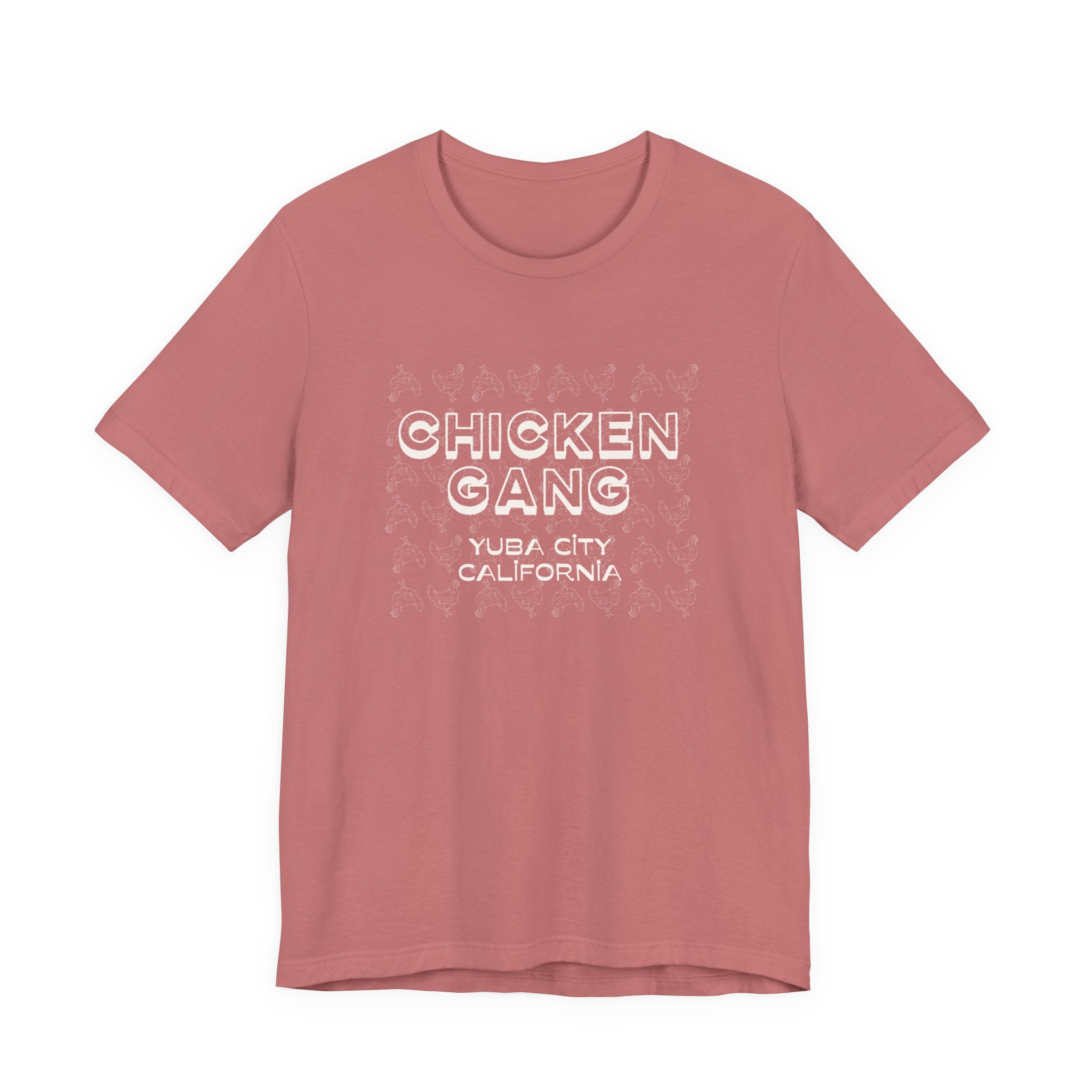 Copy of Yuba City Chicken Gang T-Shirt — Hand Drawn Hen Farm Tee for Yuba City