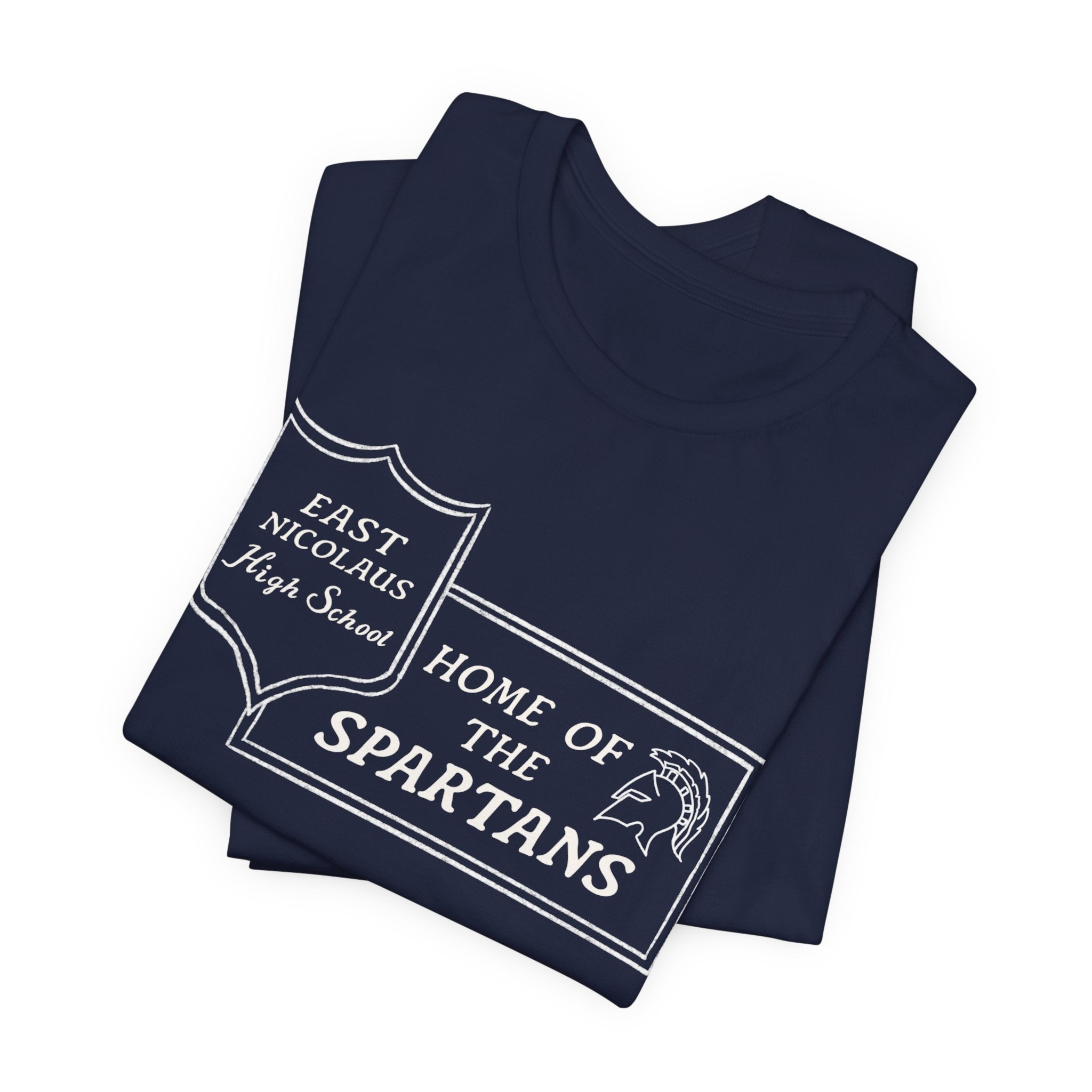 East Nicolaus High School Marquee Spartans Football Shirt