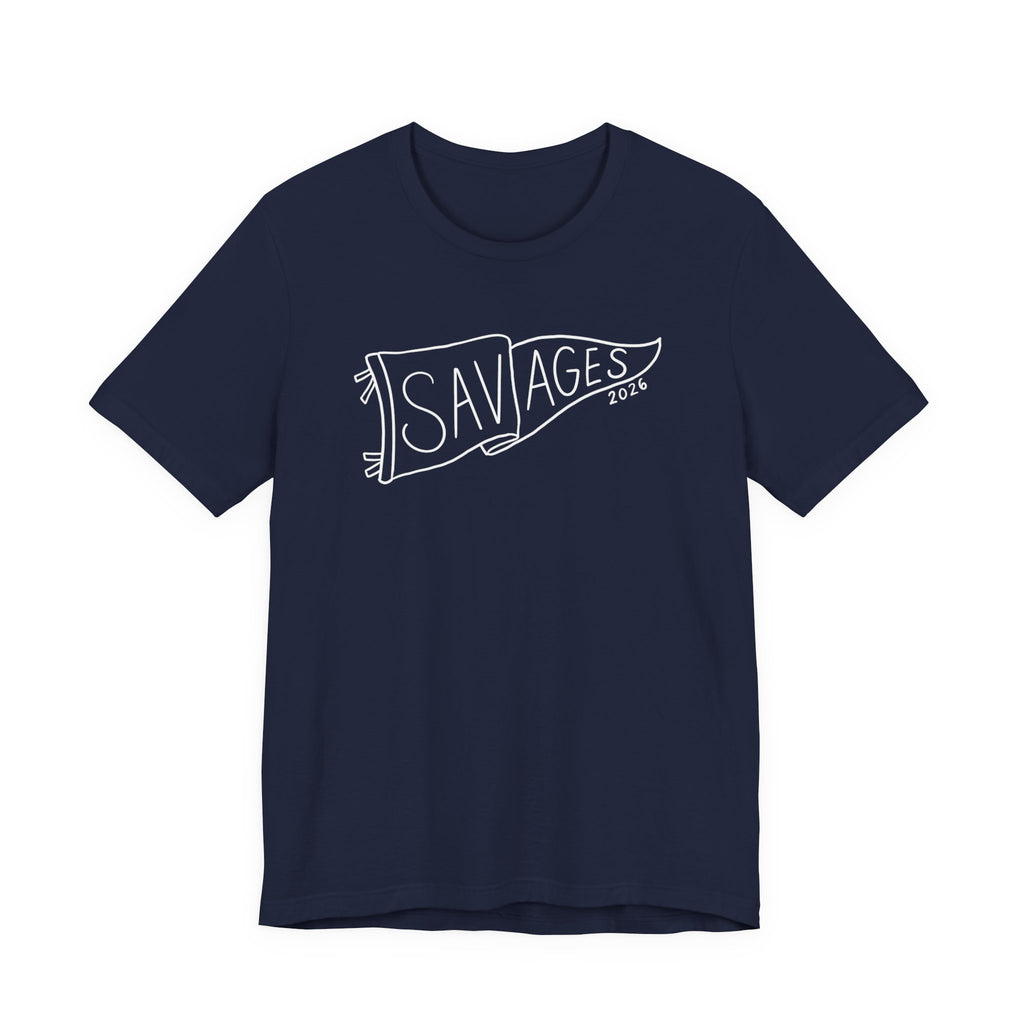 Savages Flag Soccer Tee - Youth Team Spirit Shirt