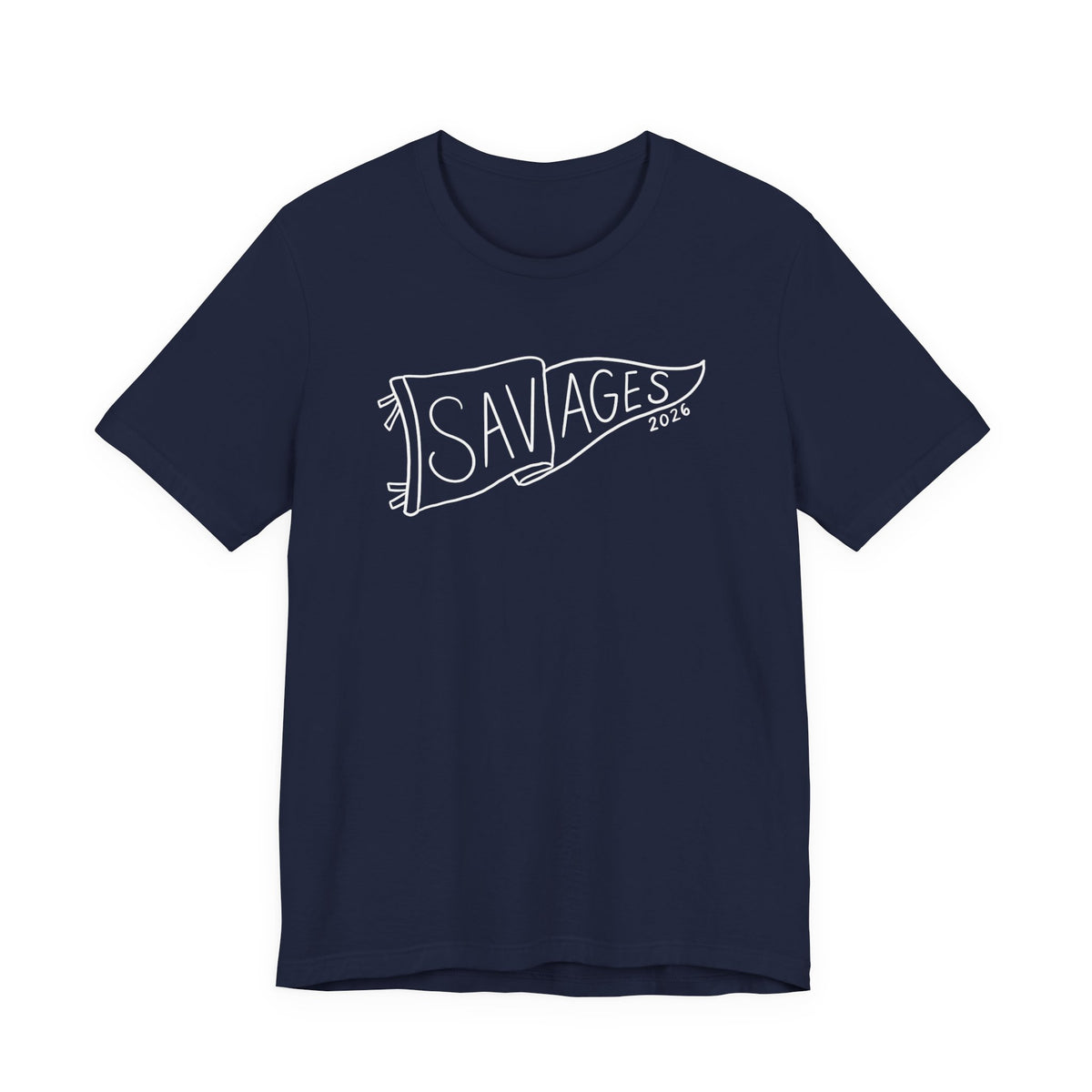Savages Flag Soccer Tee - Youth Team Spirit Shirt