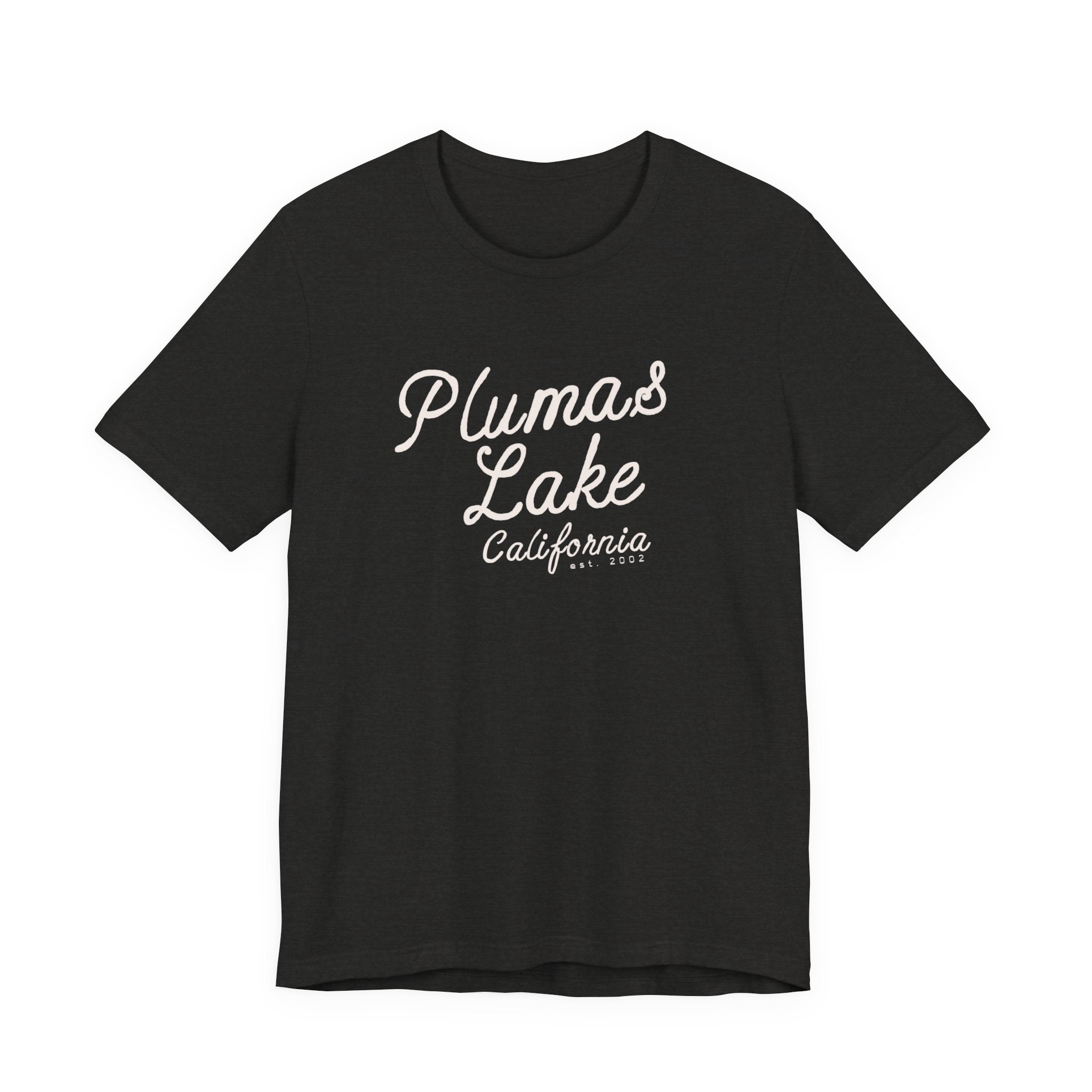 Cursive Vintage Plumas Lake T‑Shirt