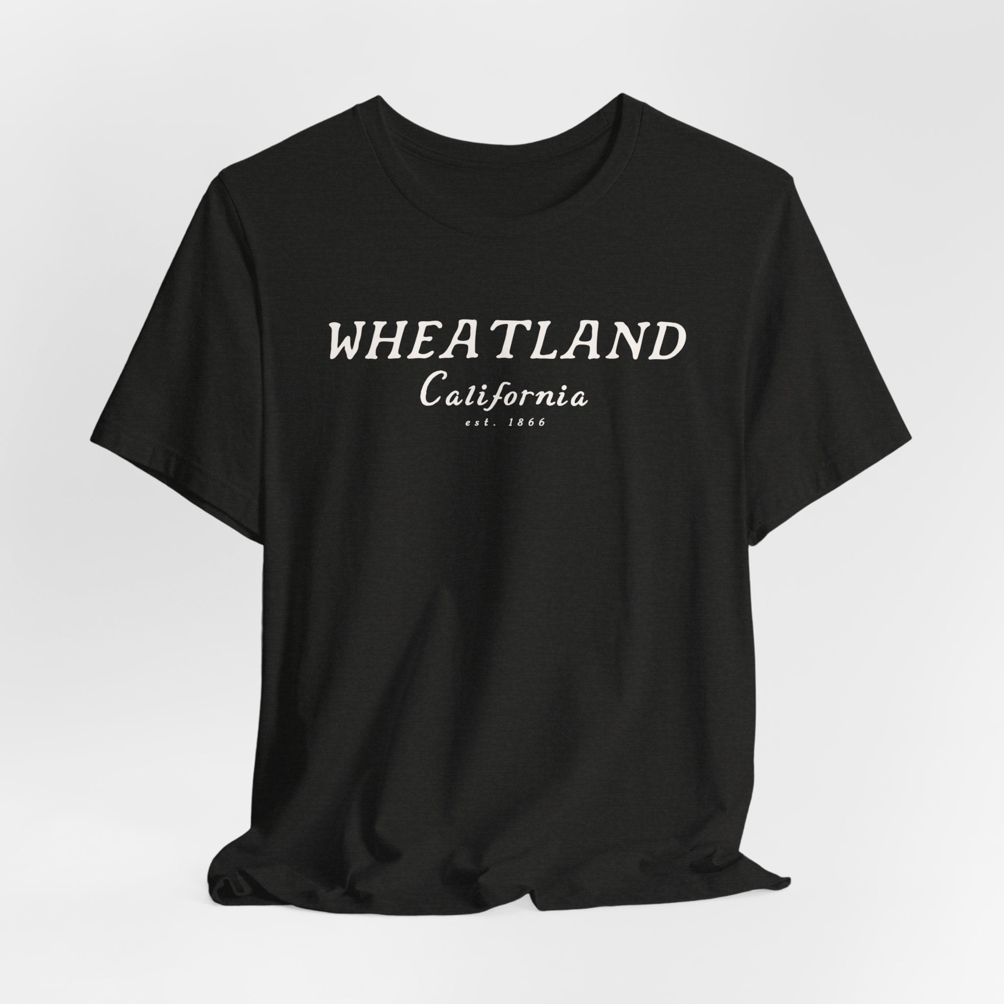 Wheatland California Tee — Vintage Small Town Graphic T-Shirt