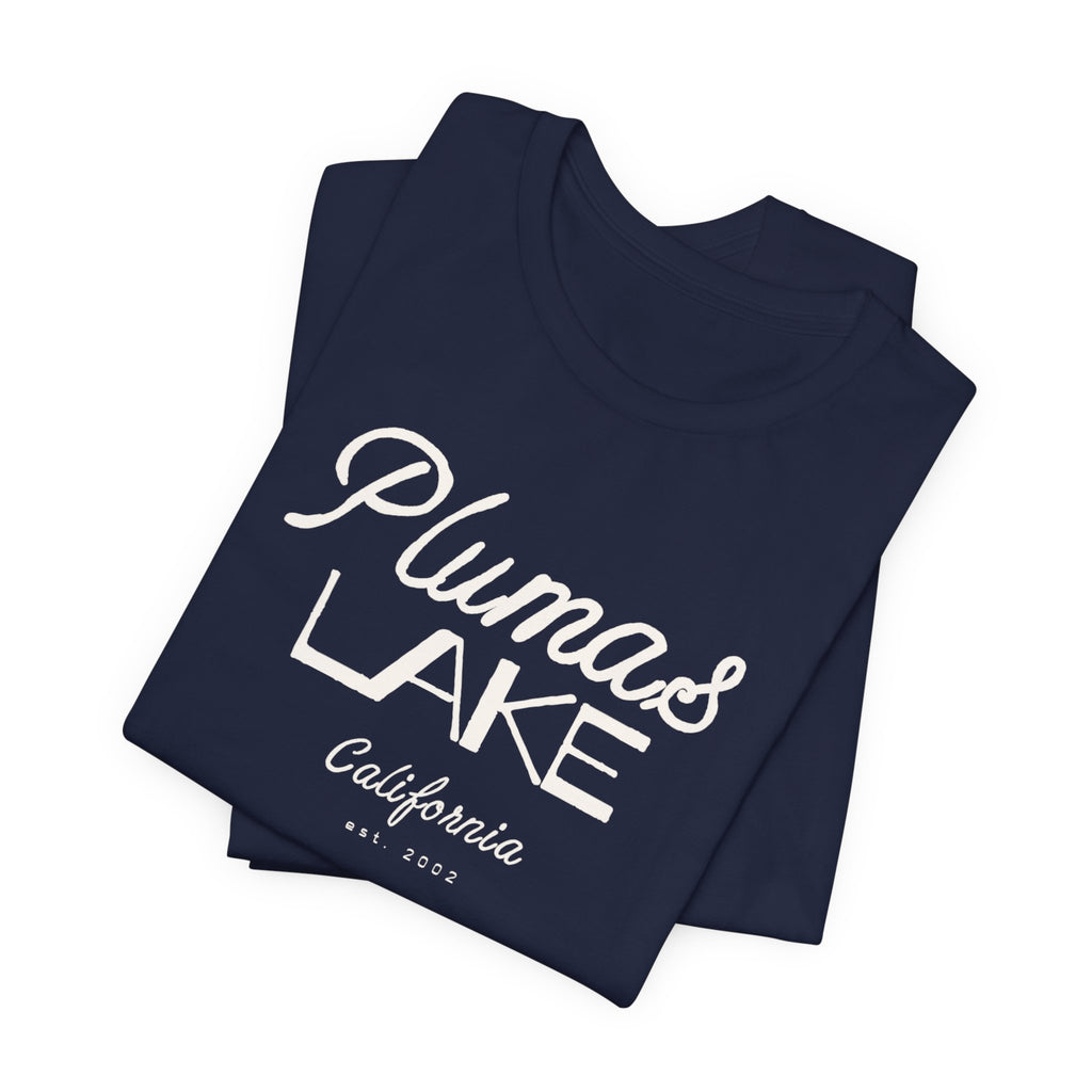 Plumas Lake Vintage Font T‑Shirt
