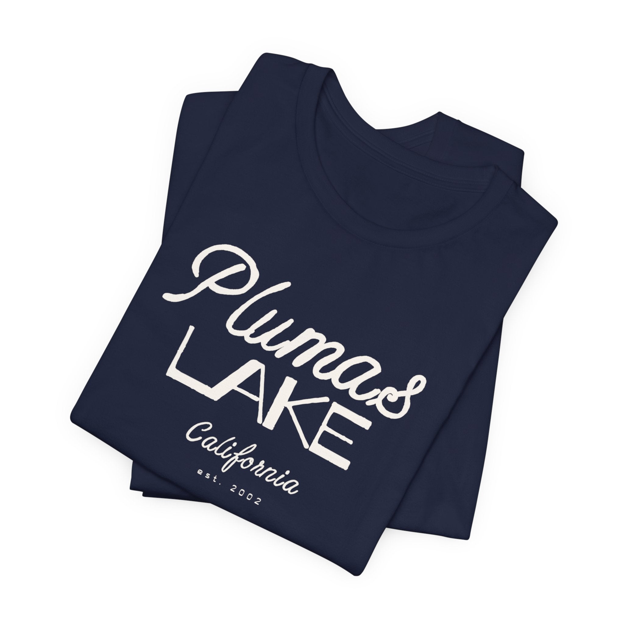 Plumas Lake Vintage Font T‑Shirt
