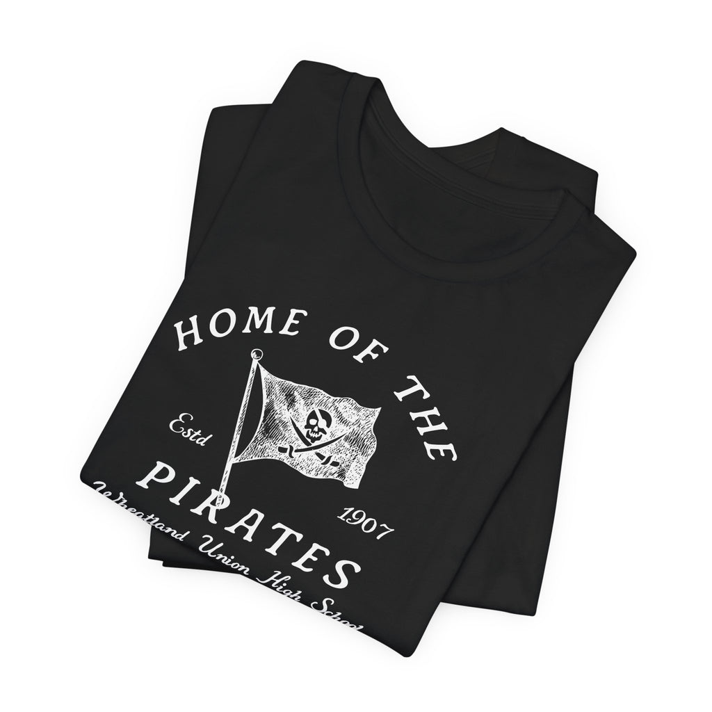 Wheatland Union High School | Home of the Pirates Vintage Flag T-Shirt