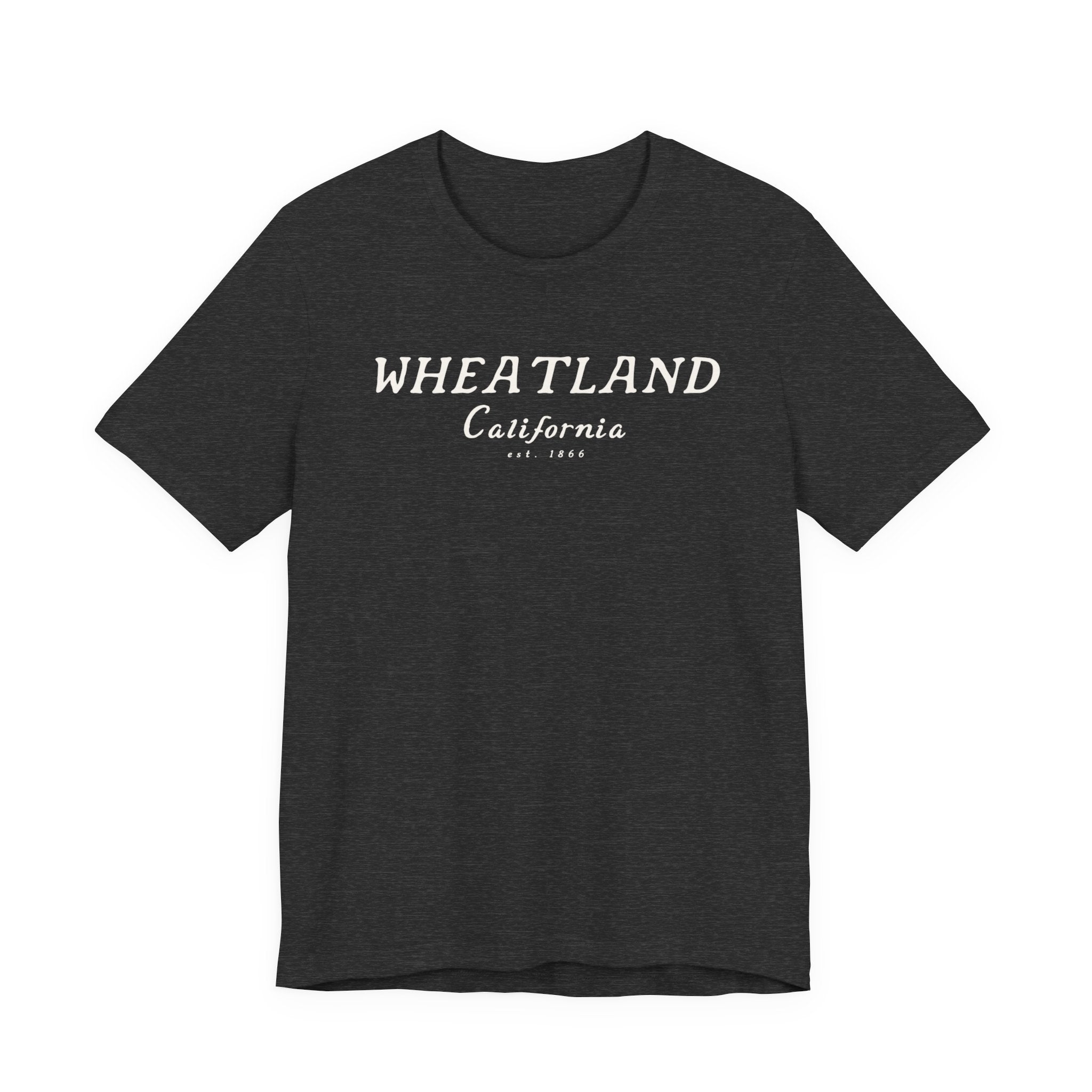 Wheatland California Tee — Vintage Small Town Graphic T-Shirt