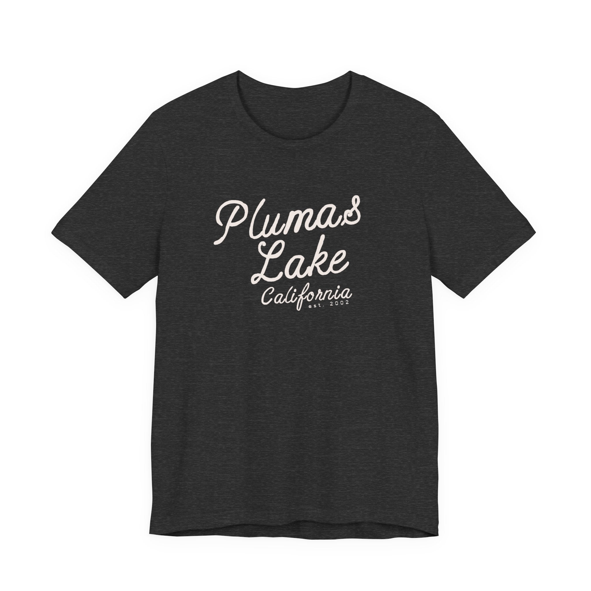Cursive Vintage Plumas Lake T‑Shirt