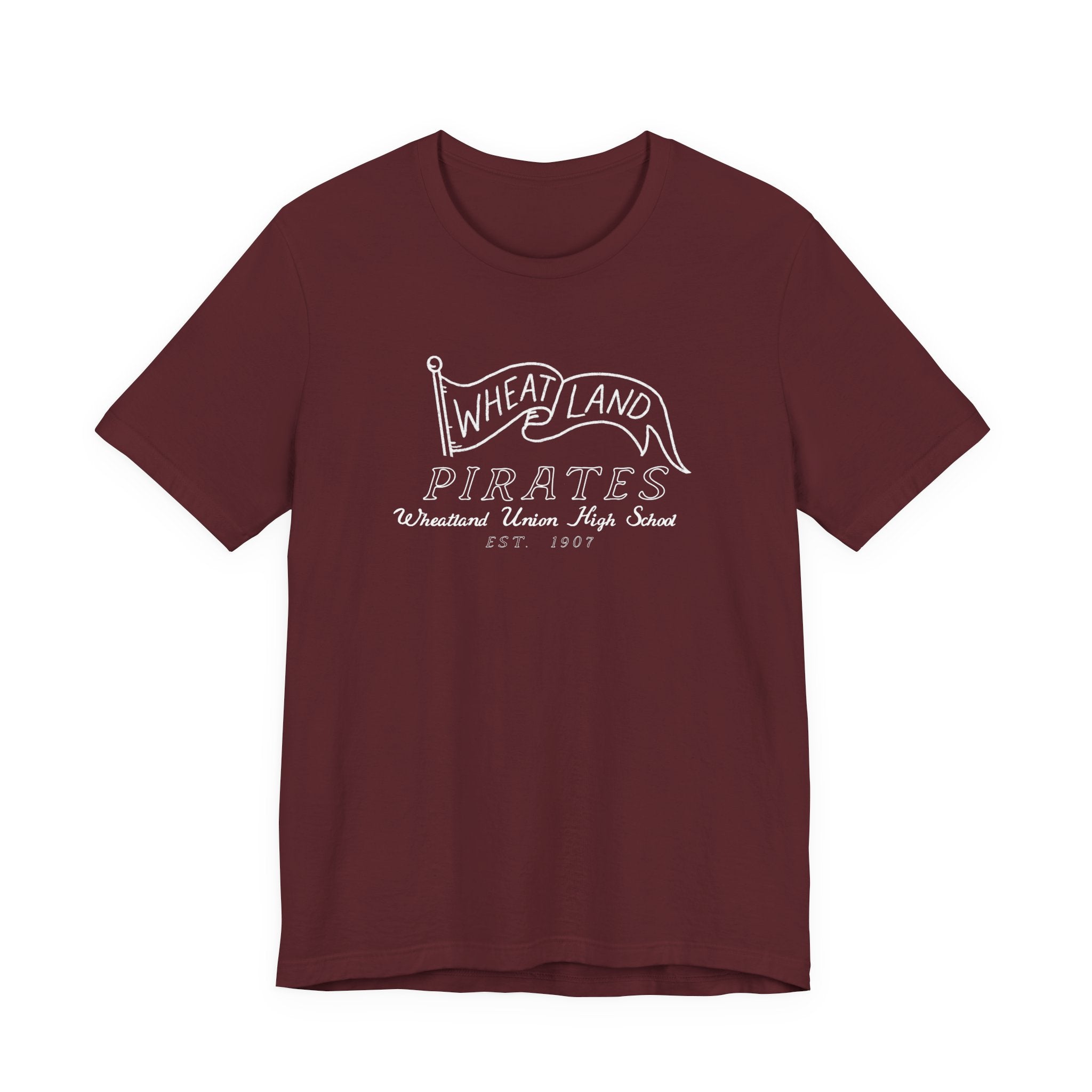 Wheatland Pirates Vintage High School T-Shirt