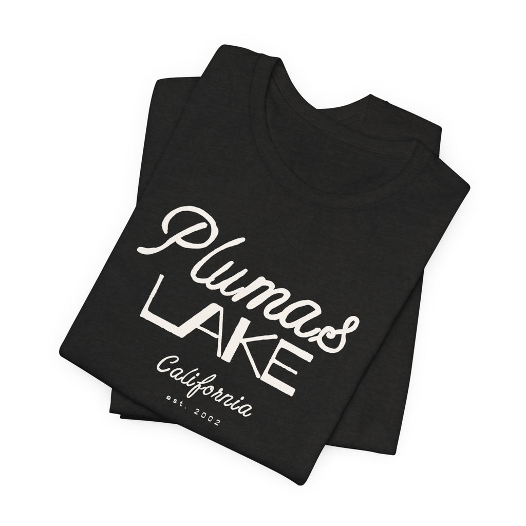 Plumas Lake Vintage Font T‑Shirt
