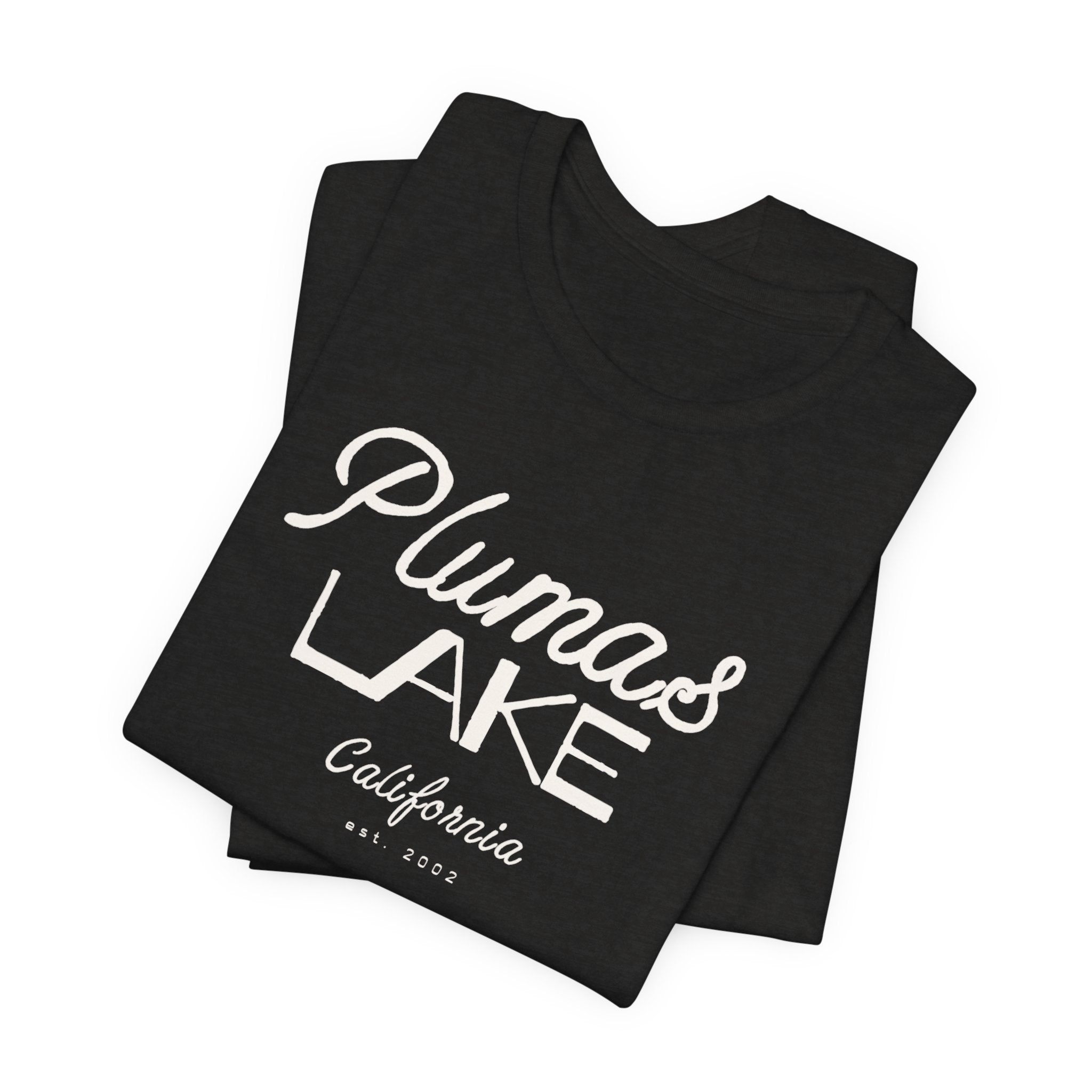 Plumas Lake Vintage Font T‑Shirt