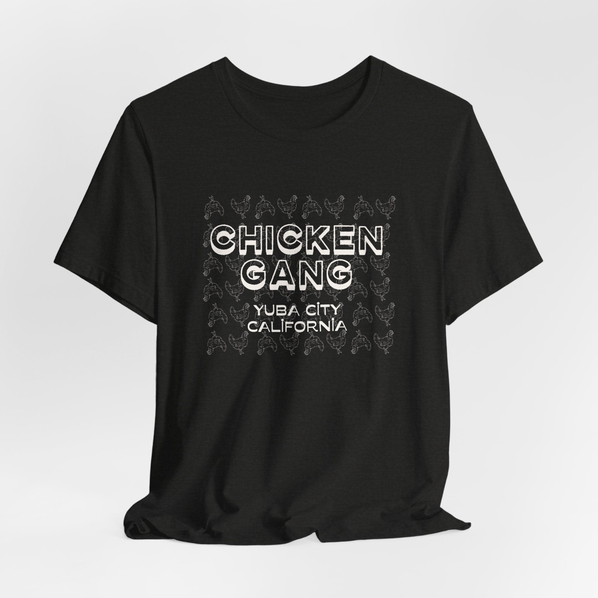 Copy of Yuba City Chicken Gang T-Shirt — Hand Drawn Hen Farm Tee for Yuba City