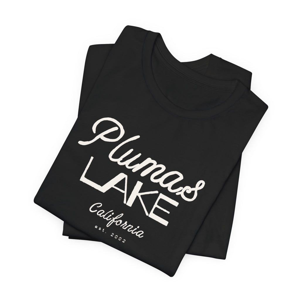 Plumas Lake Vintage Font T‑Shirt