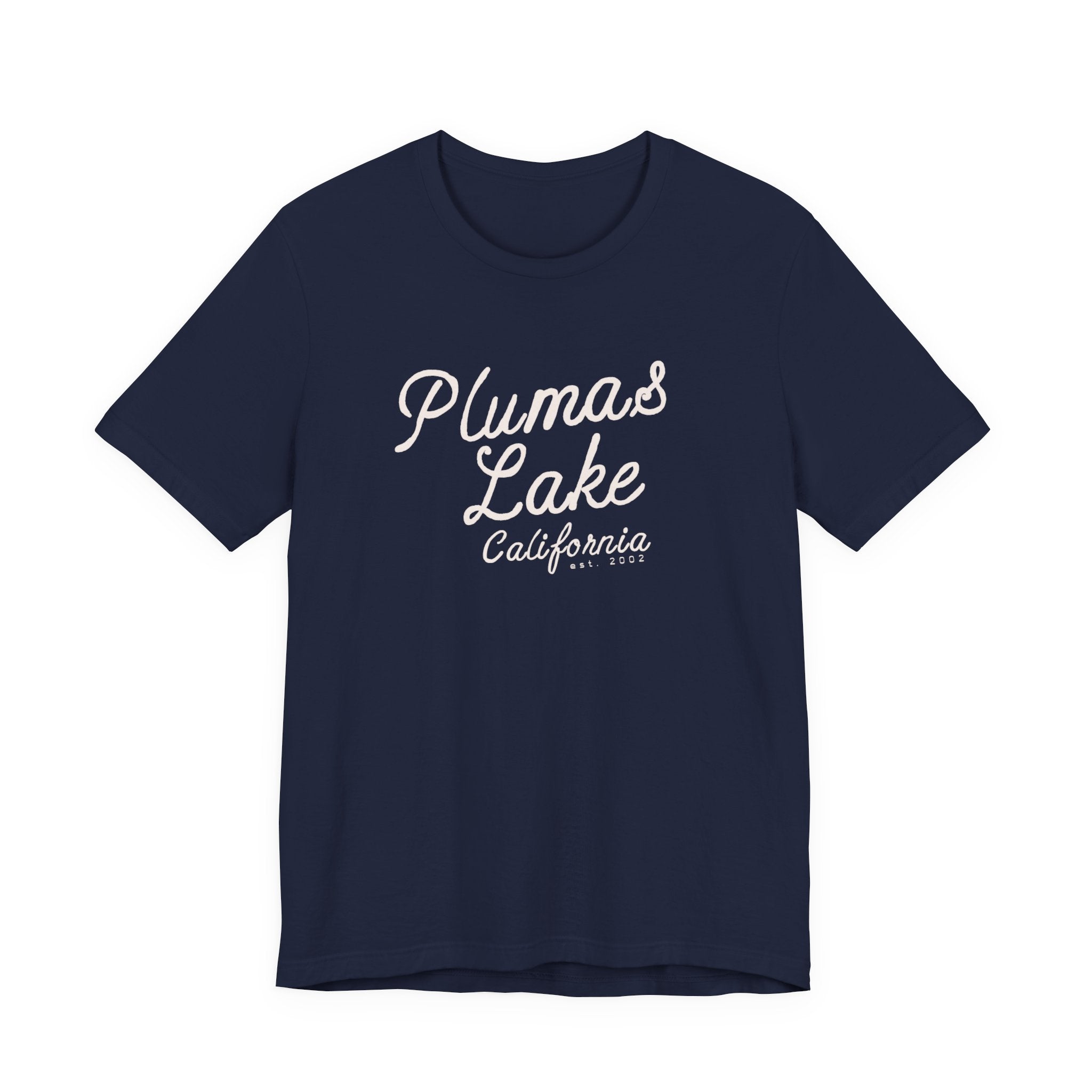 Cursive Vintage Plumas Lake T‑Shirt