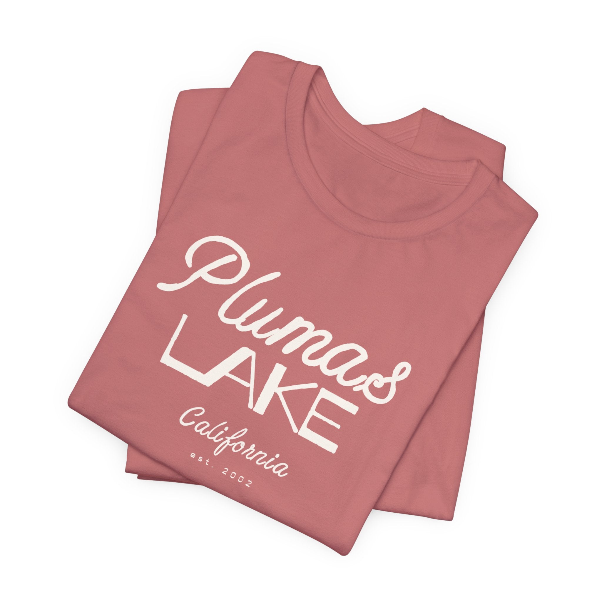 Plumas Lake Vintage Font T‑Shirt