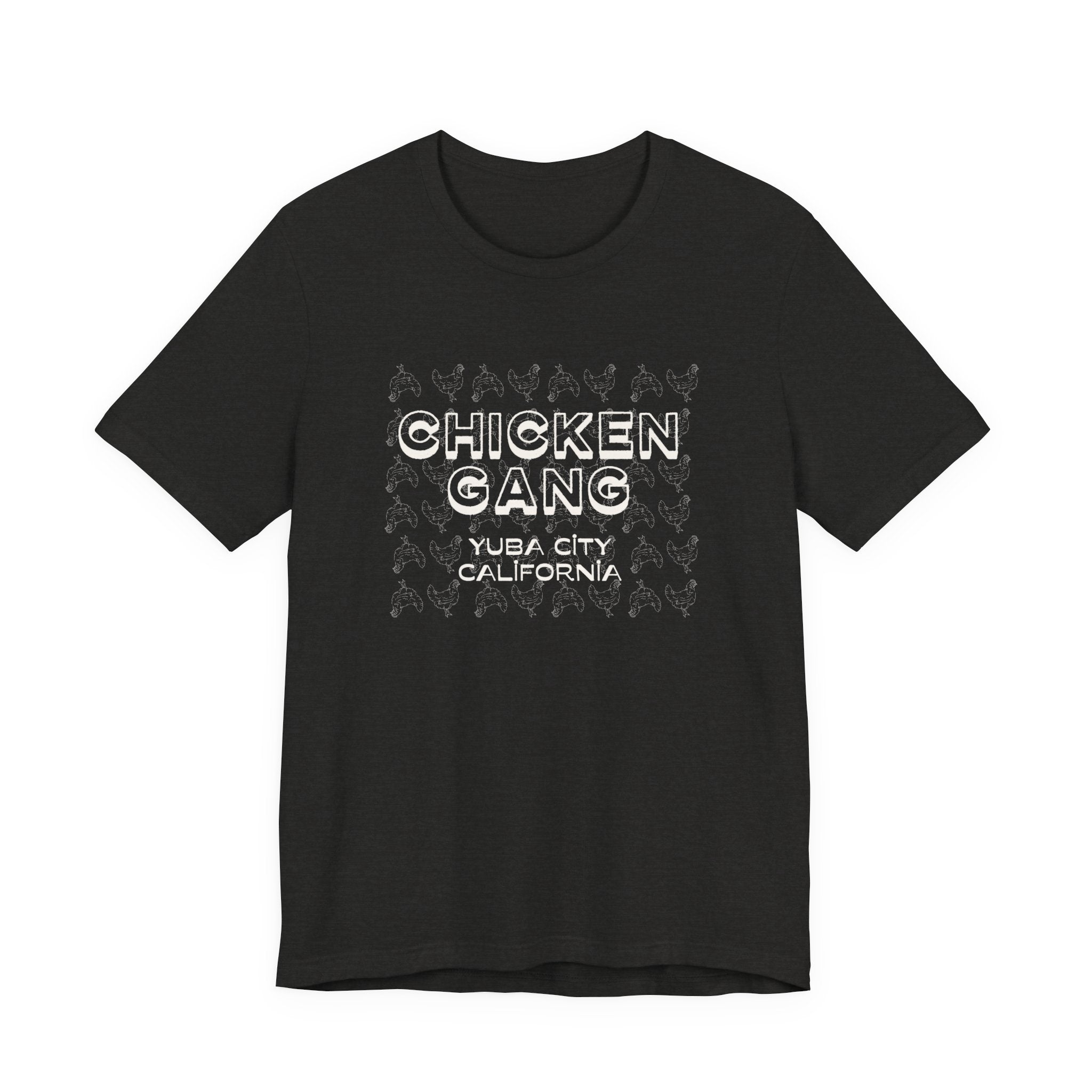 Copy of Yuba City Chicken Gang T-Shirt — Hand Drawn Hen Farm Tee for Yuba City