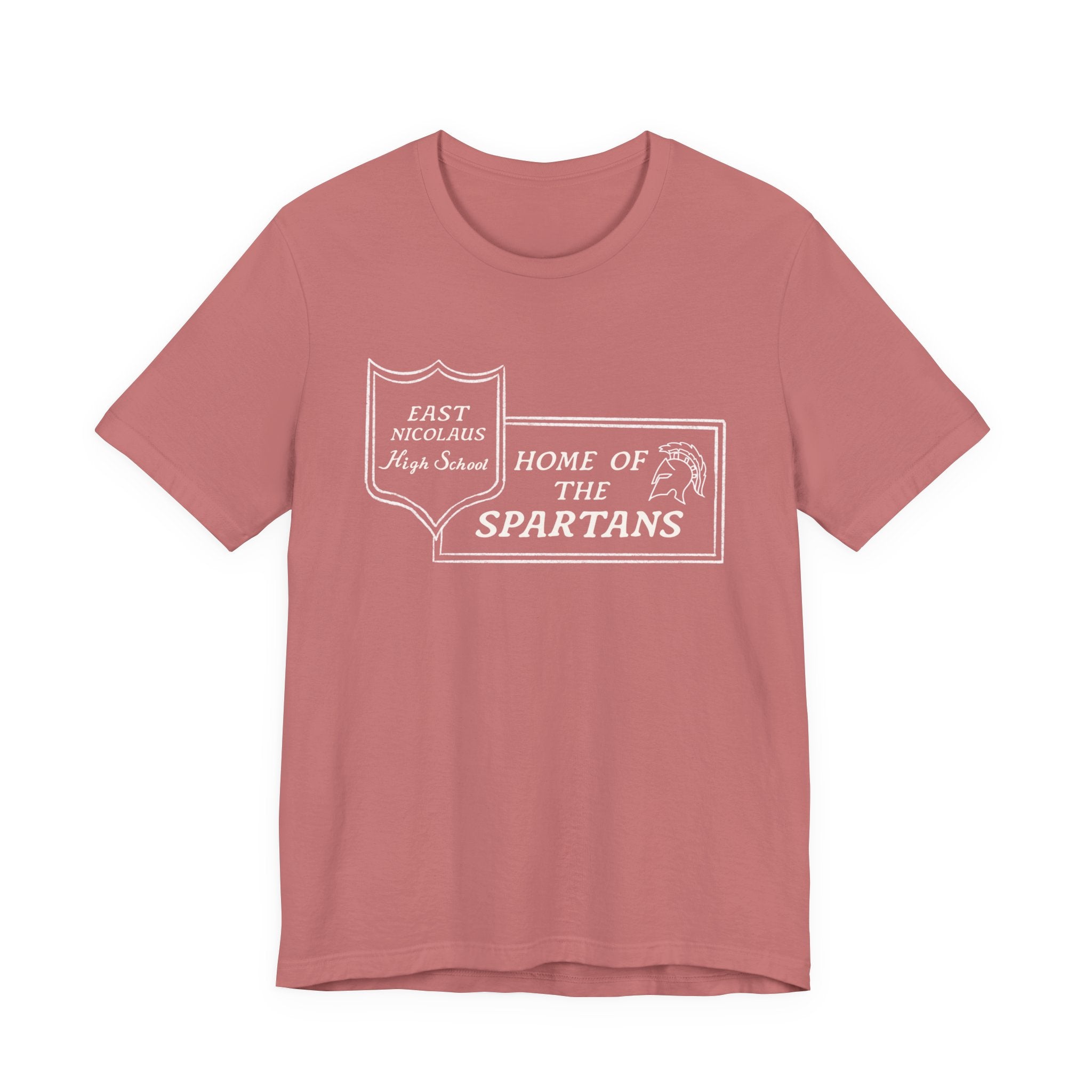 East Nicolaus High School Marquee Spartans Football Shirt