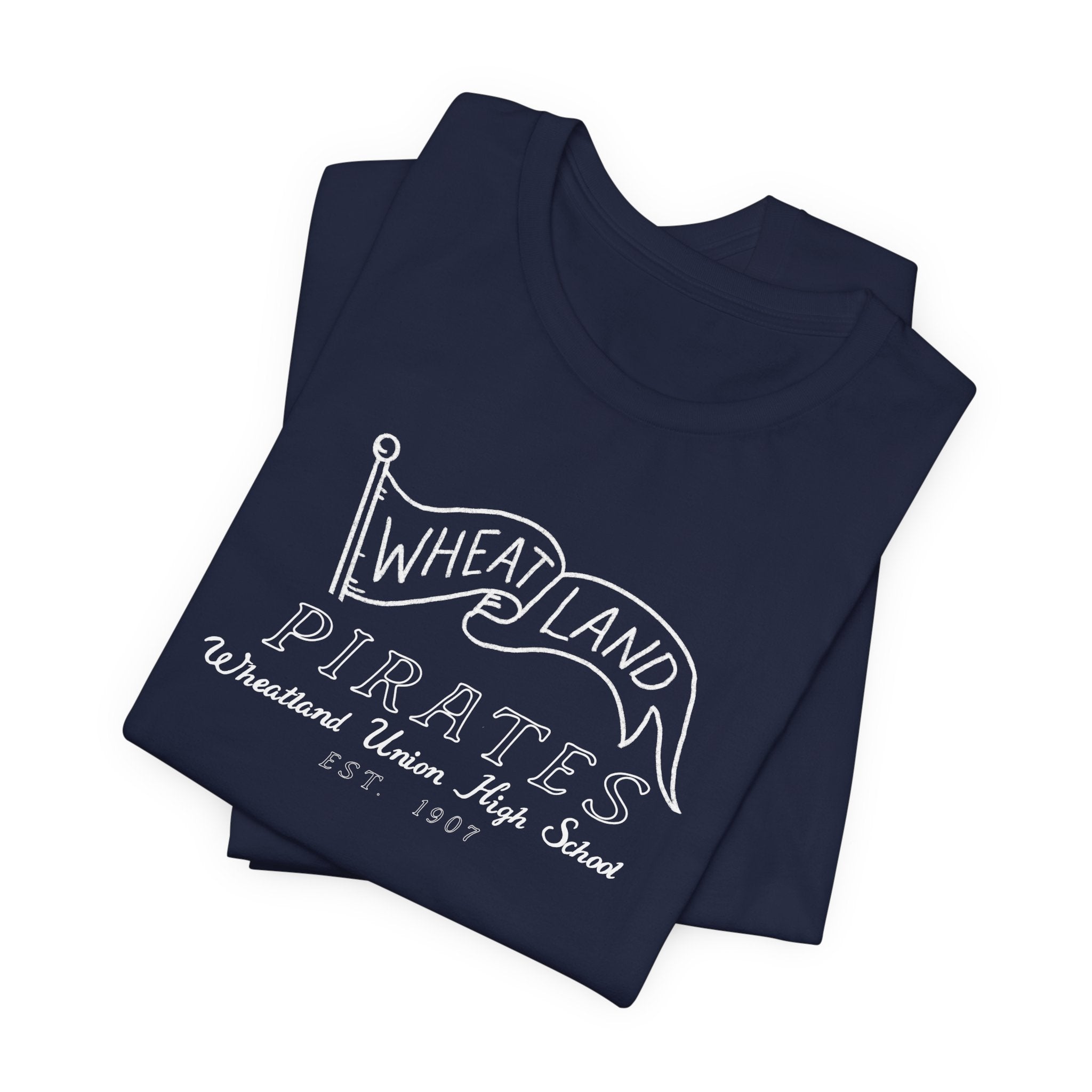 Wheatland Pirates Vintage High School T-Shirt